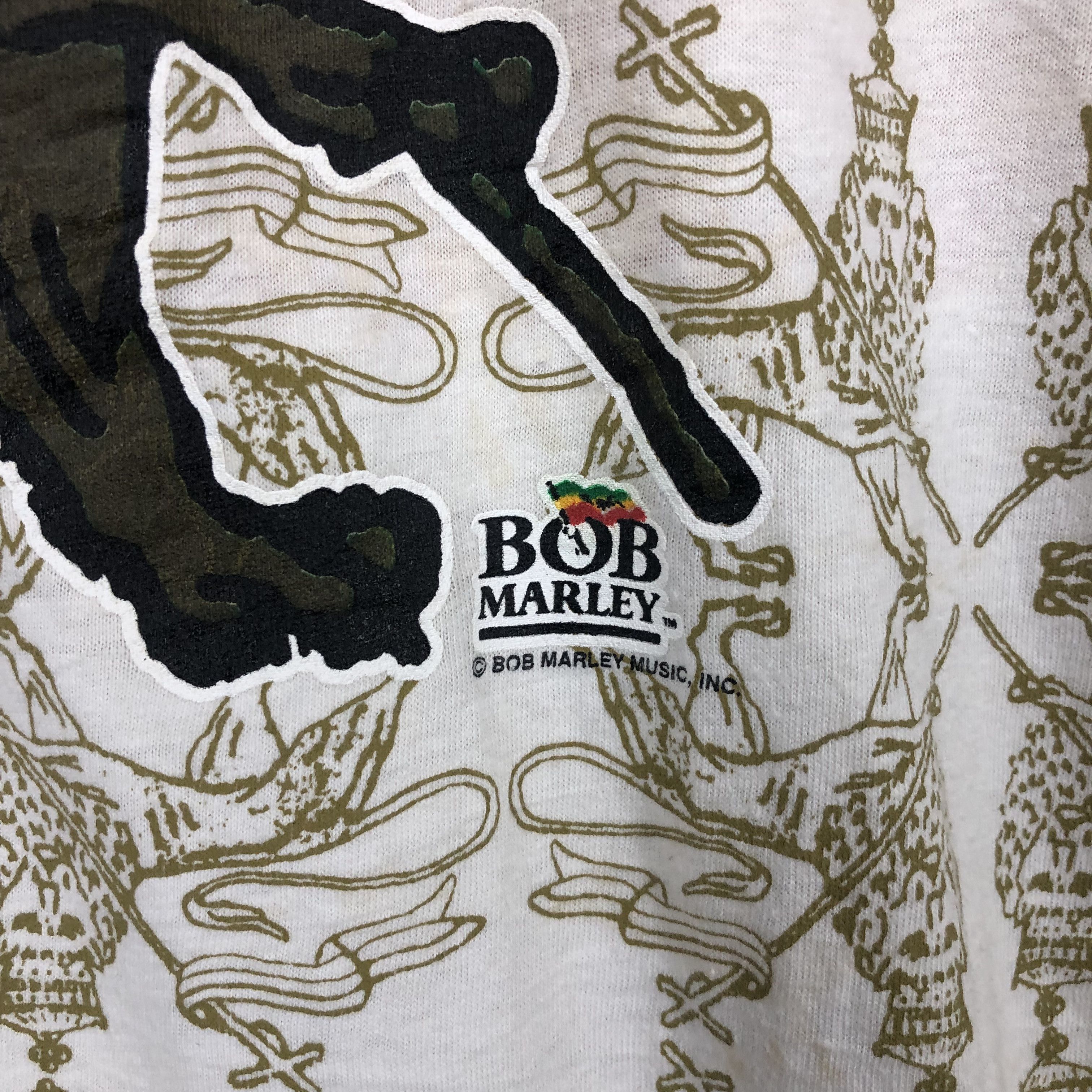 Band Tees Vintage Bob Marley Exodus T-shirt Reggae Jamaican Size US XL / EU 56 / 4 - 6 Thumbnail