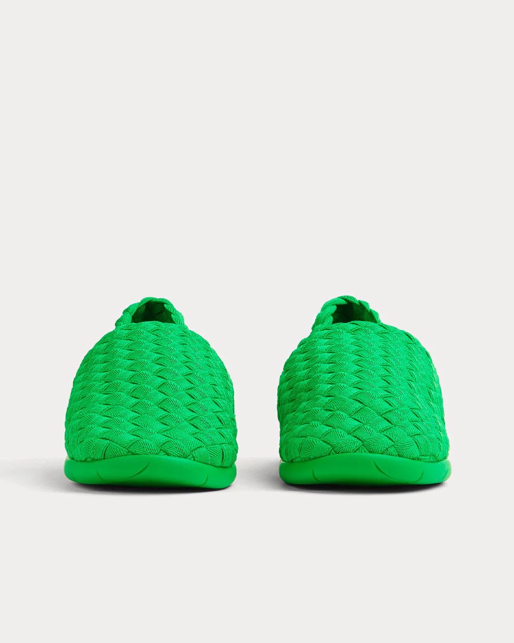 Bottega Veneta o1n1vont0725 Intrecciato Sneakers in Fabric Grass Size US 7.5 / EU 40-41 - 3 Thumbnail