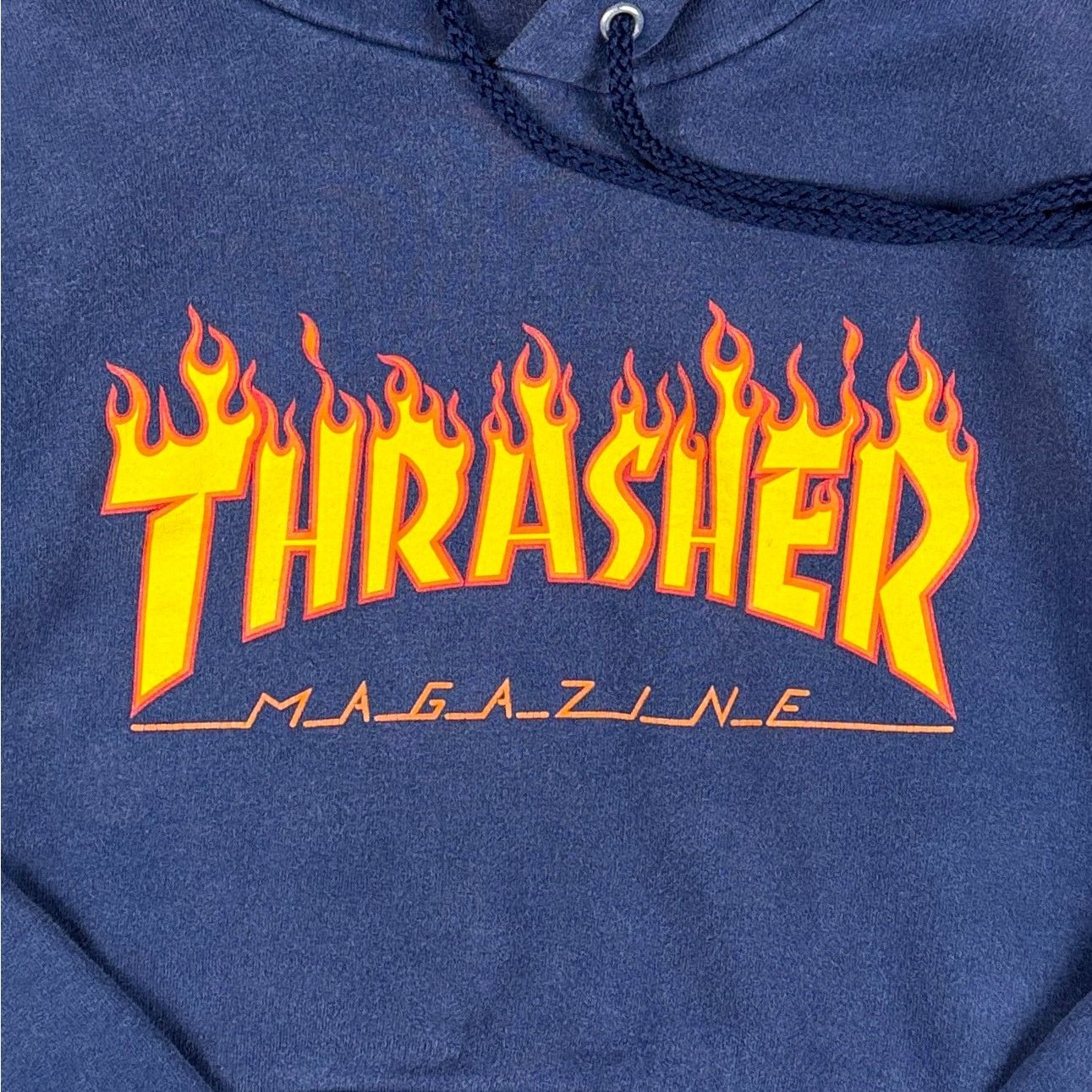 Thrasher Thrasher Flame Logo Hoodie Men’s S Navy Blue Y2K Pullover Size US S / EU 44-46 / 1 - 2 Thumbnail