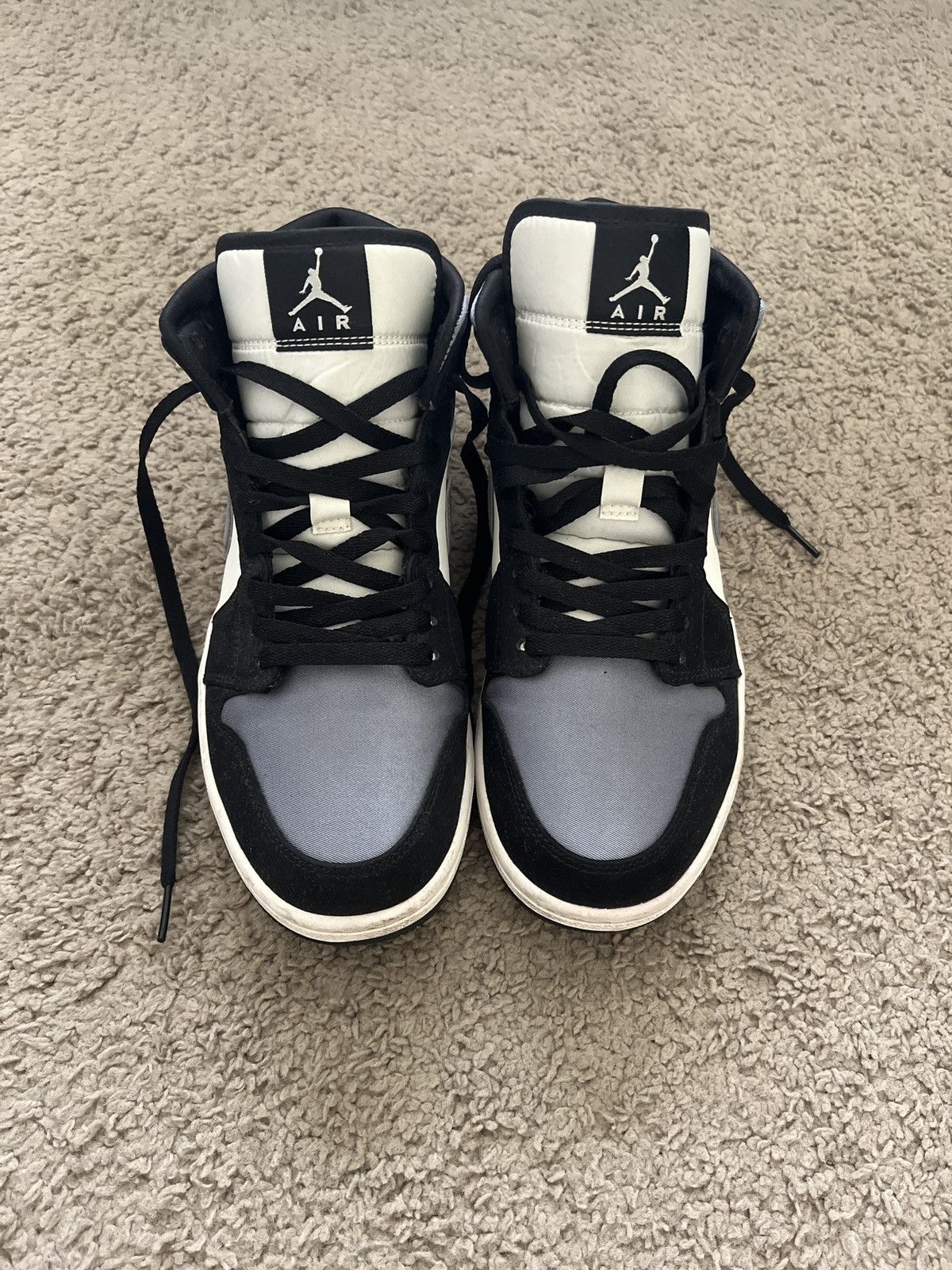satin grey jordan