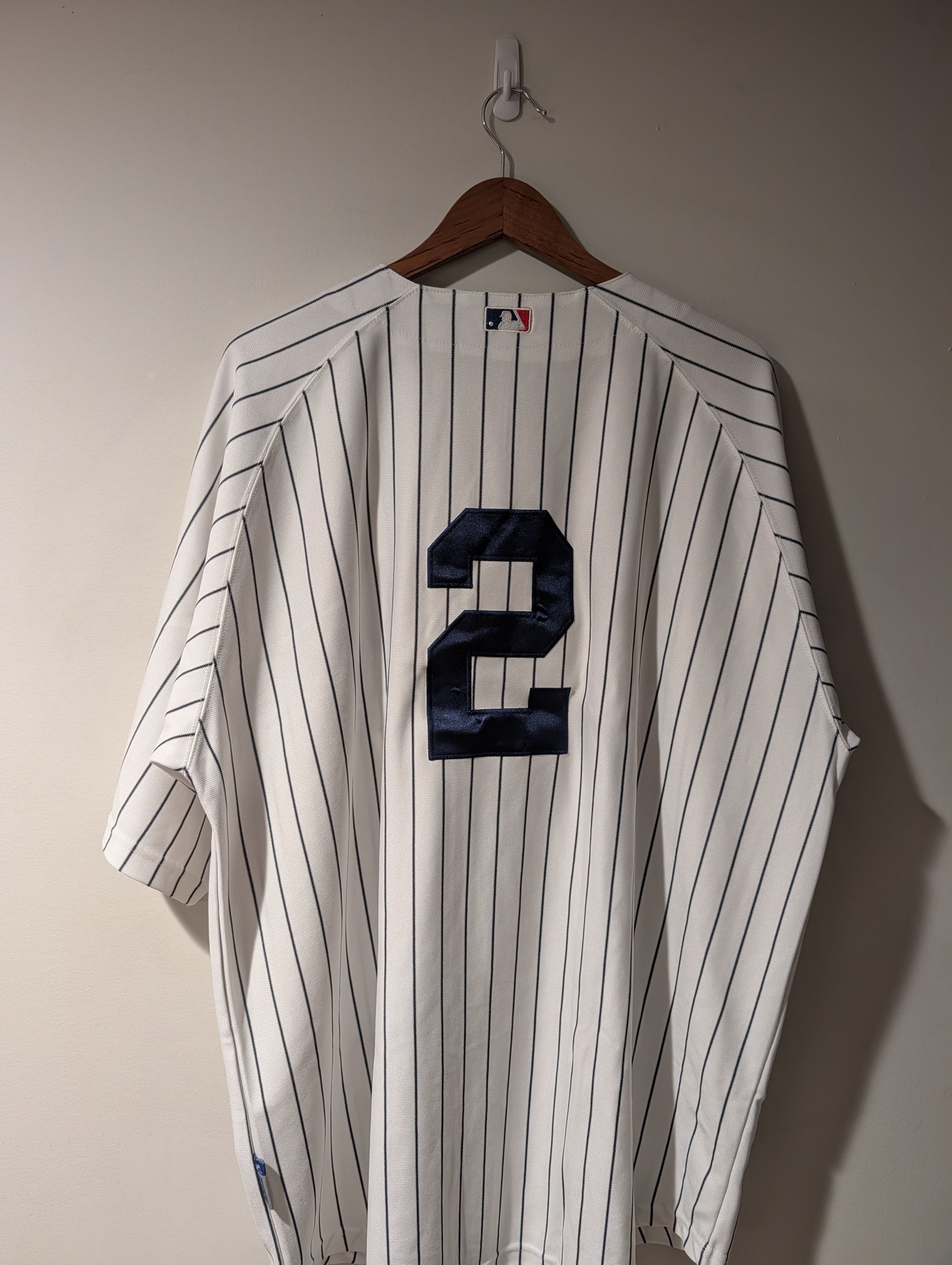 New York Yankees Majestic Derek Jeter New York Yankees Jersey Steinbrenner Size US XXL / EU 58 / 5 - 6 Thumbnail