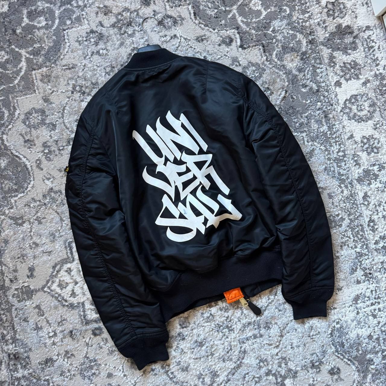 Alpha Industries Alpha Industries Graffiti Reversible MA 1 Bomber Jacket Size US M / EU 48-50 / 2 - 5 Thumbnail
