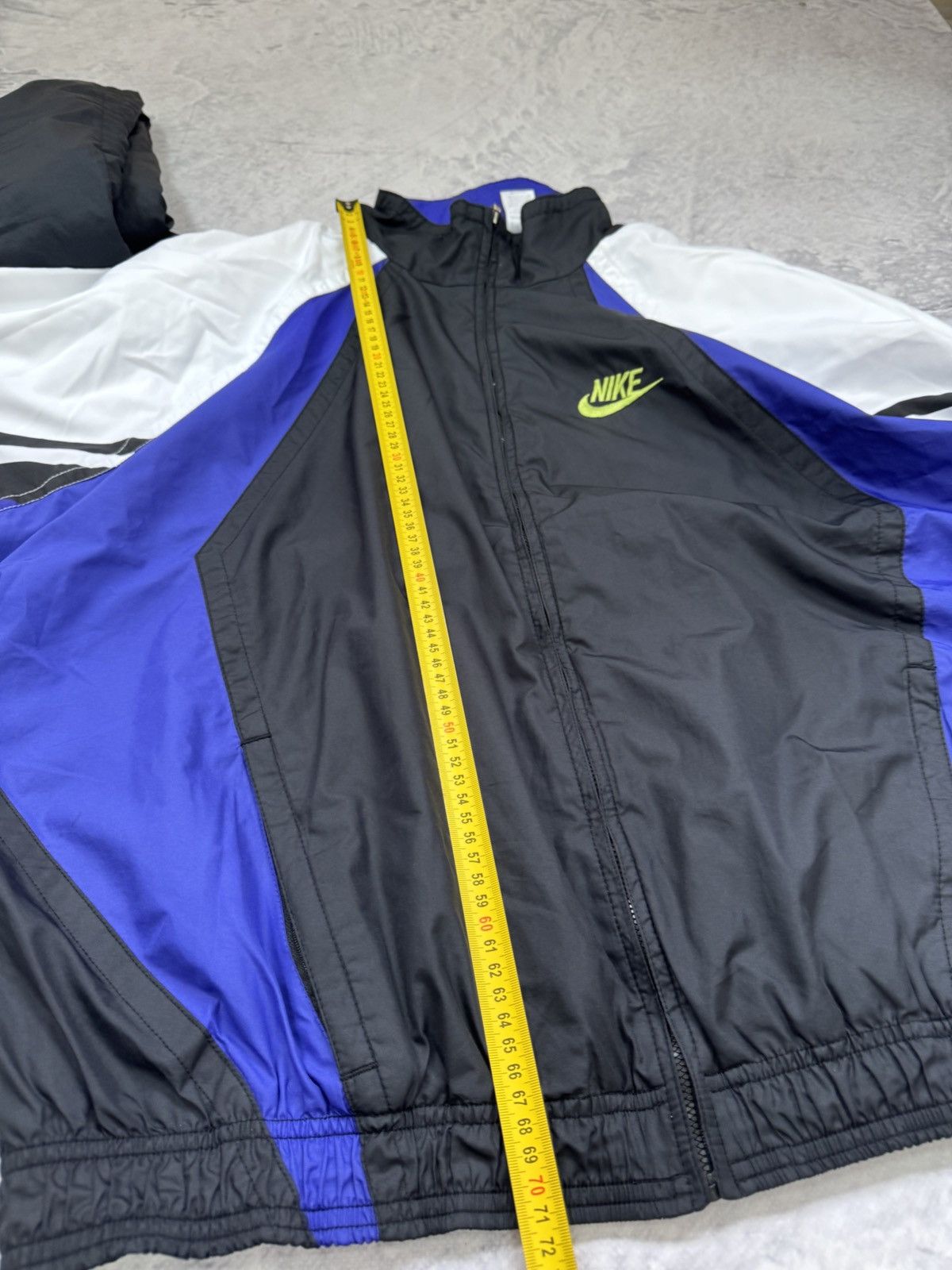 Nike × Vintage NIKE VINTAGE NYLON BASIC LOGO OVERSIZE BAGGY TRACK SUIT FIT Size US XL / EU 56 / 4 - 14 Thumbnail