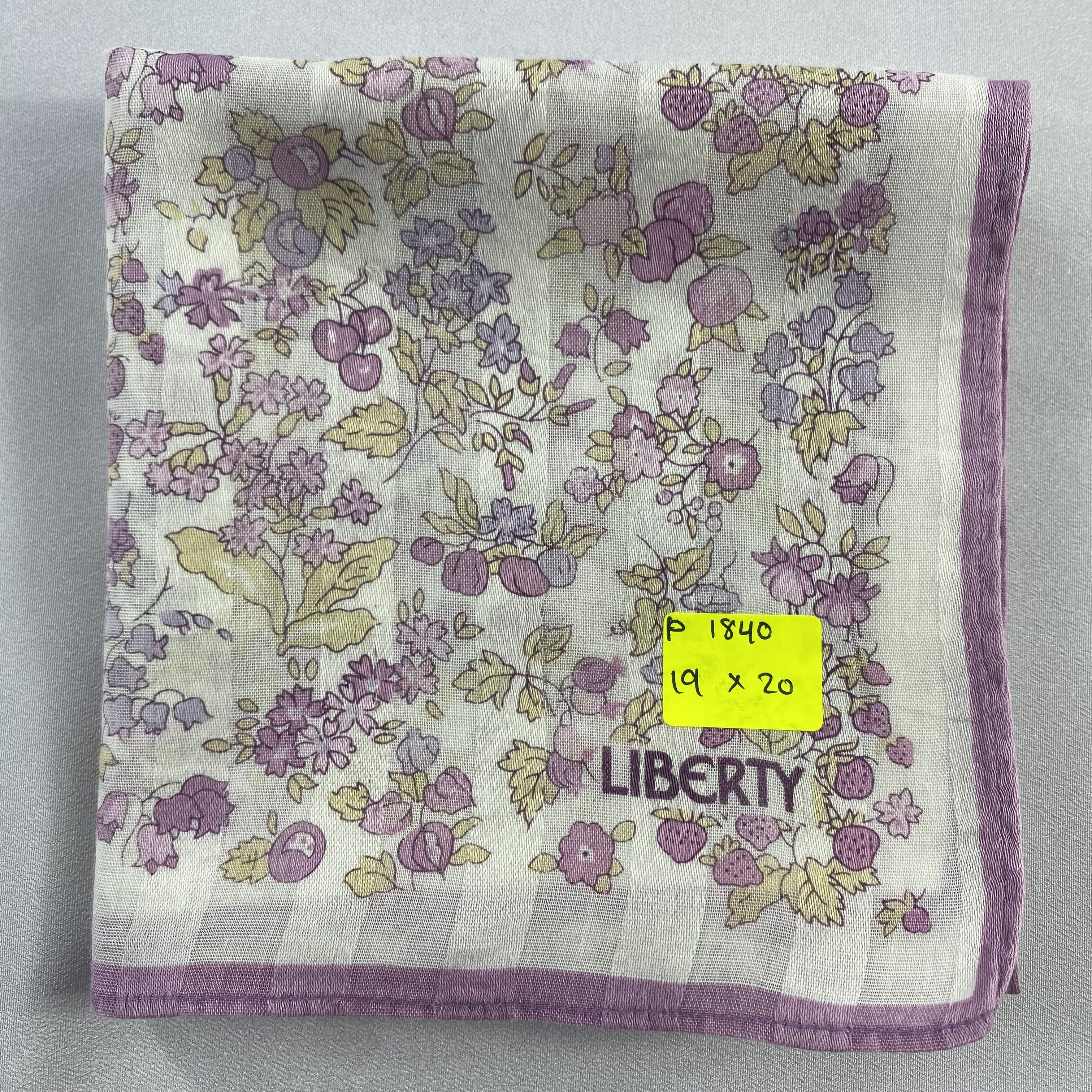 Liberty × Vintage Liberty Neckerchief / Bandana / Handkerchief-P1840 Size ONE SIZE - 5 Thumbnail