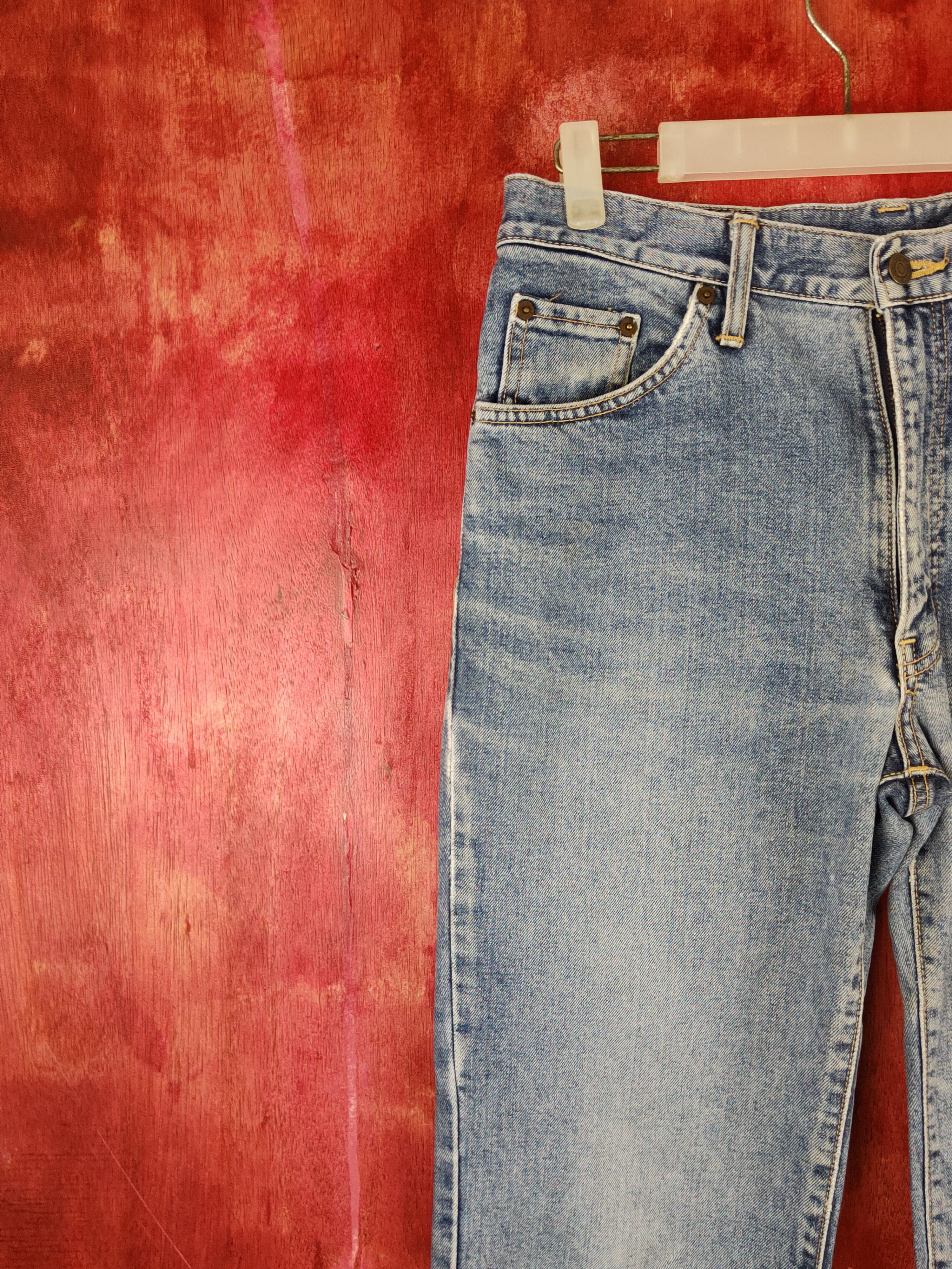 Edwin Edwin Blue Faded Distressed Ripped Jeans #S1700 Size US 30 / EU 46 - 3 Thumbnail