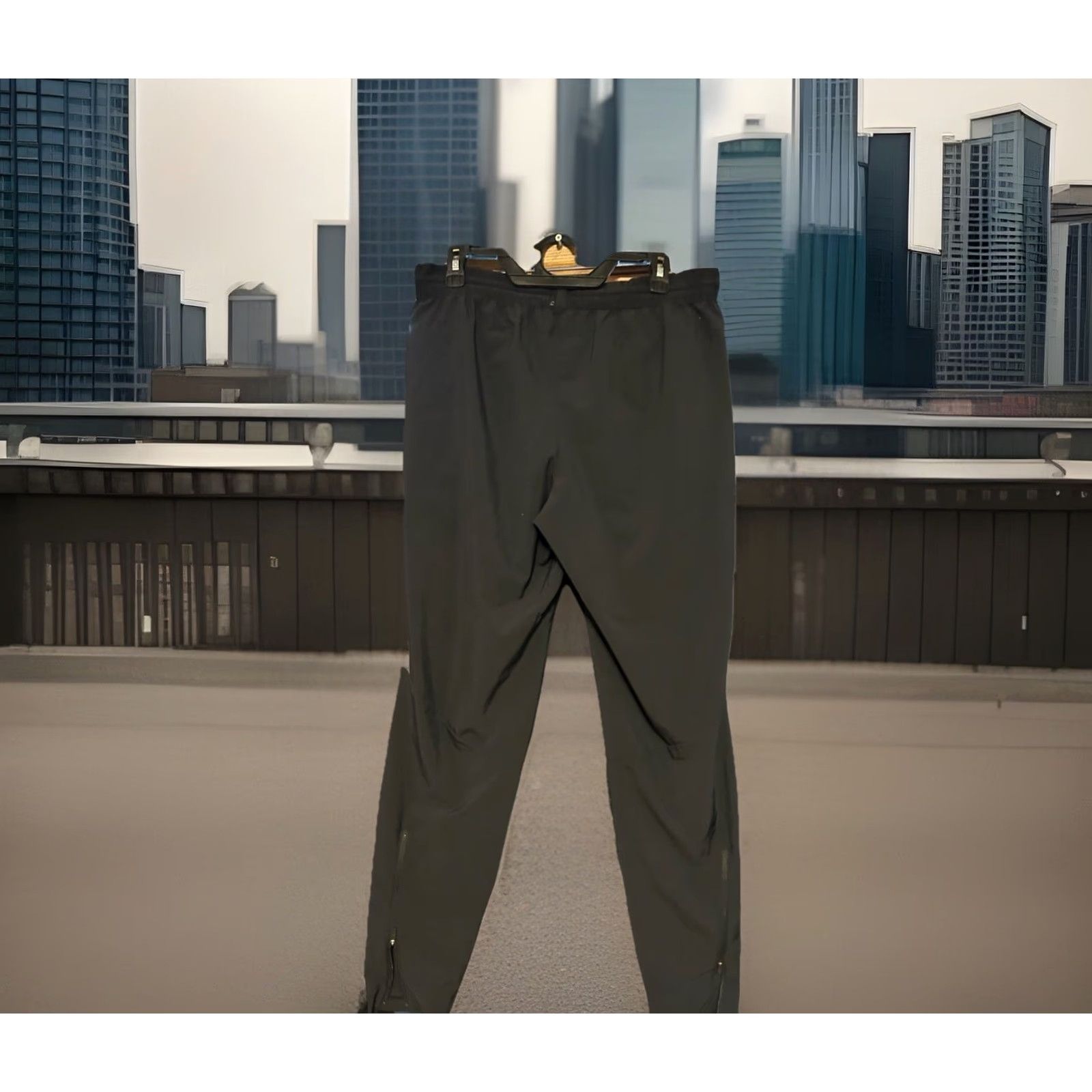 Nike Nike Steelers Dri Fit Tack Joggers Pants Men M Black NFL Elastic Waist Size US 31 - 4 Thumbnail