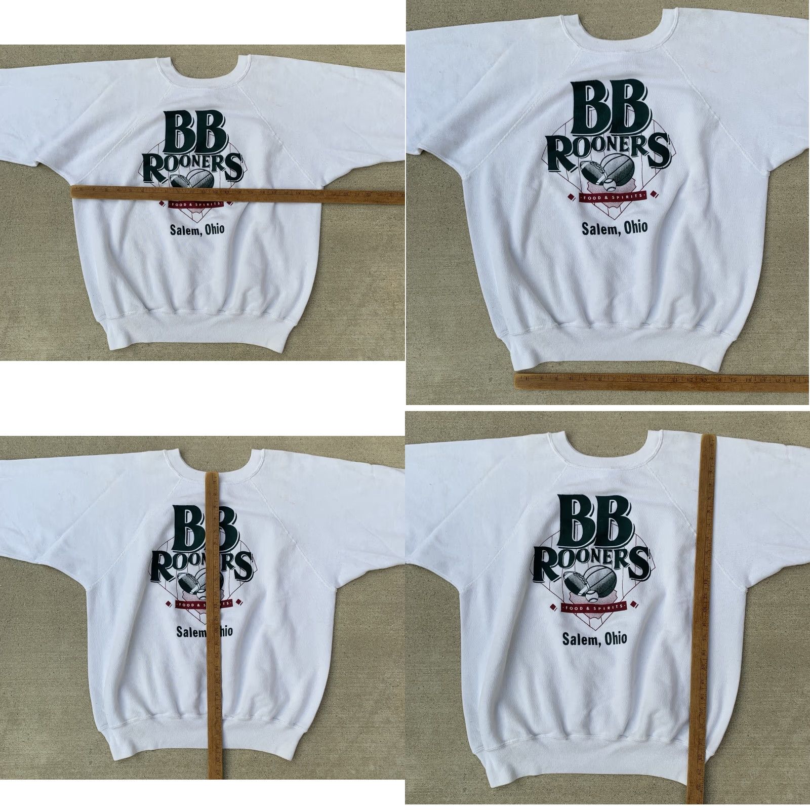 Vintage VINTAGE Ultra Sweats Raglan Sweatshirt Men's White Sport White Baseball Basketball Football L Size US L / EU 52-54 / 3 - 11 Thumbnail