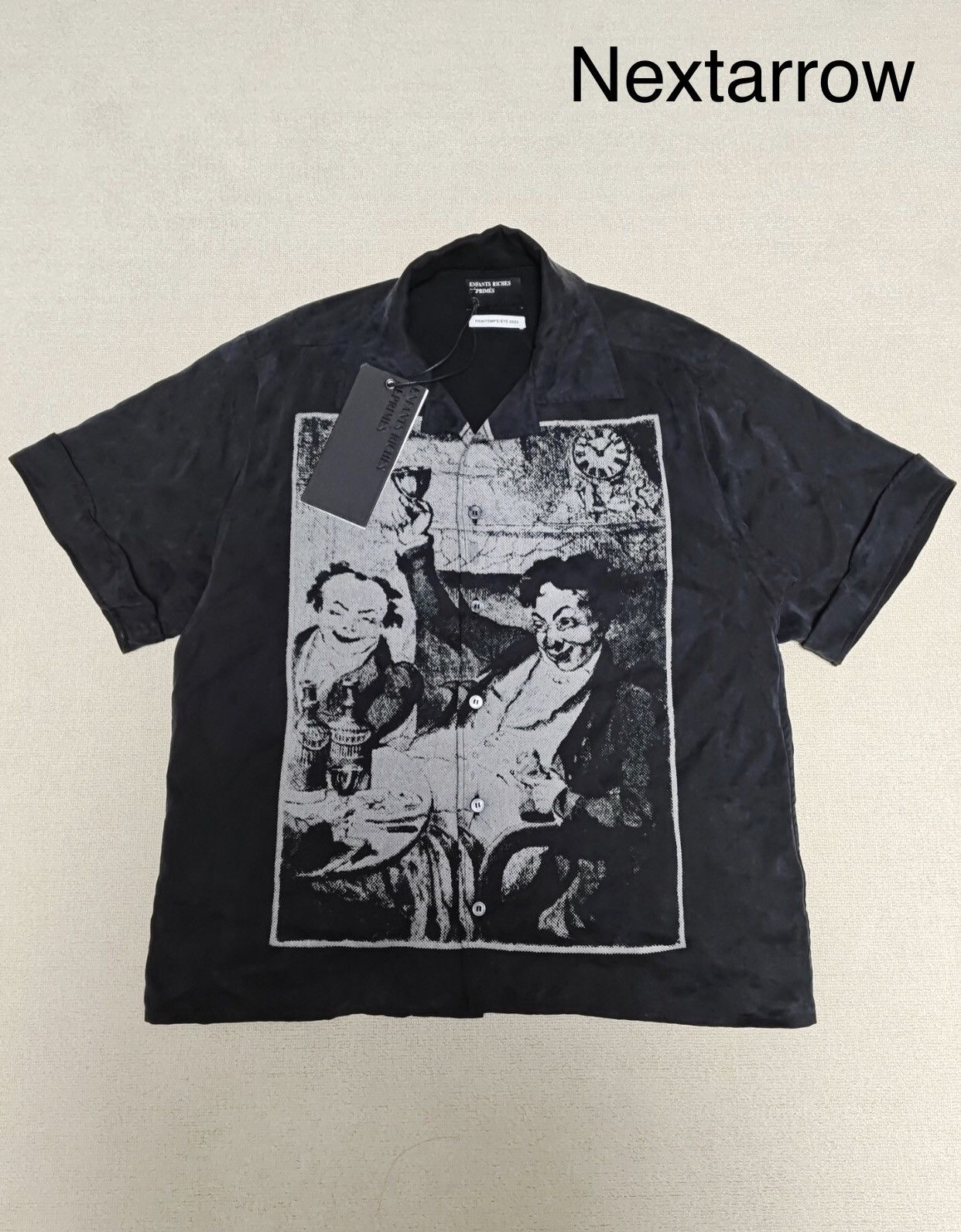 Enfants Riches Deprimes Enfants Riches Deprime Devil Black Portrait Making Old Shirt Size US L / EU 52-54 / 3 - 1 Thumbnail