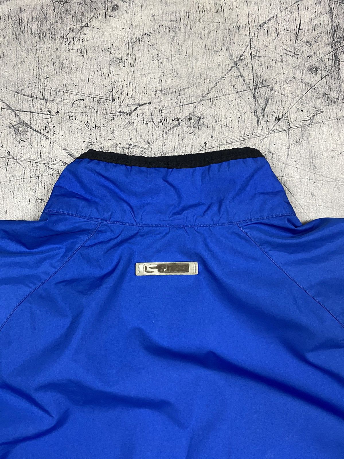 Nike × Vintage Vintage Nike Swoosh Drill Track Jacket Bomber Size US M / EU 48-50 / 2 - 14 Thumbnail