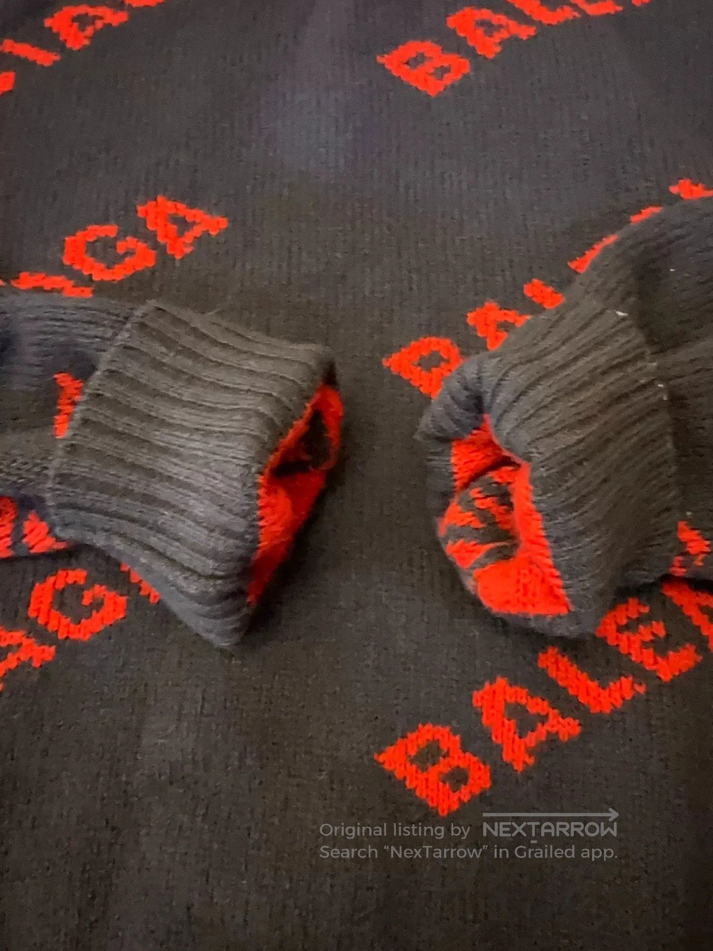 Balenciaga Balenciaga SS22 Logo Pattern Wool Sweater. Size US M / EU 48-50 / 2 - 5 Thumbnail