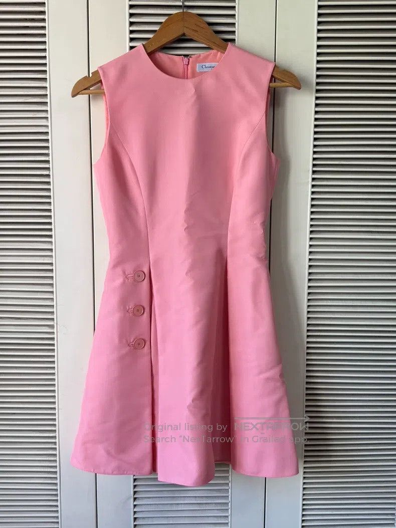 Dior Dior Pink sleeveless dress Size XS / US 0-2 / IT 36-38 - 1 Thumbnail