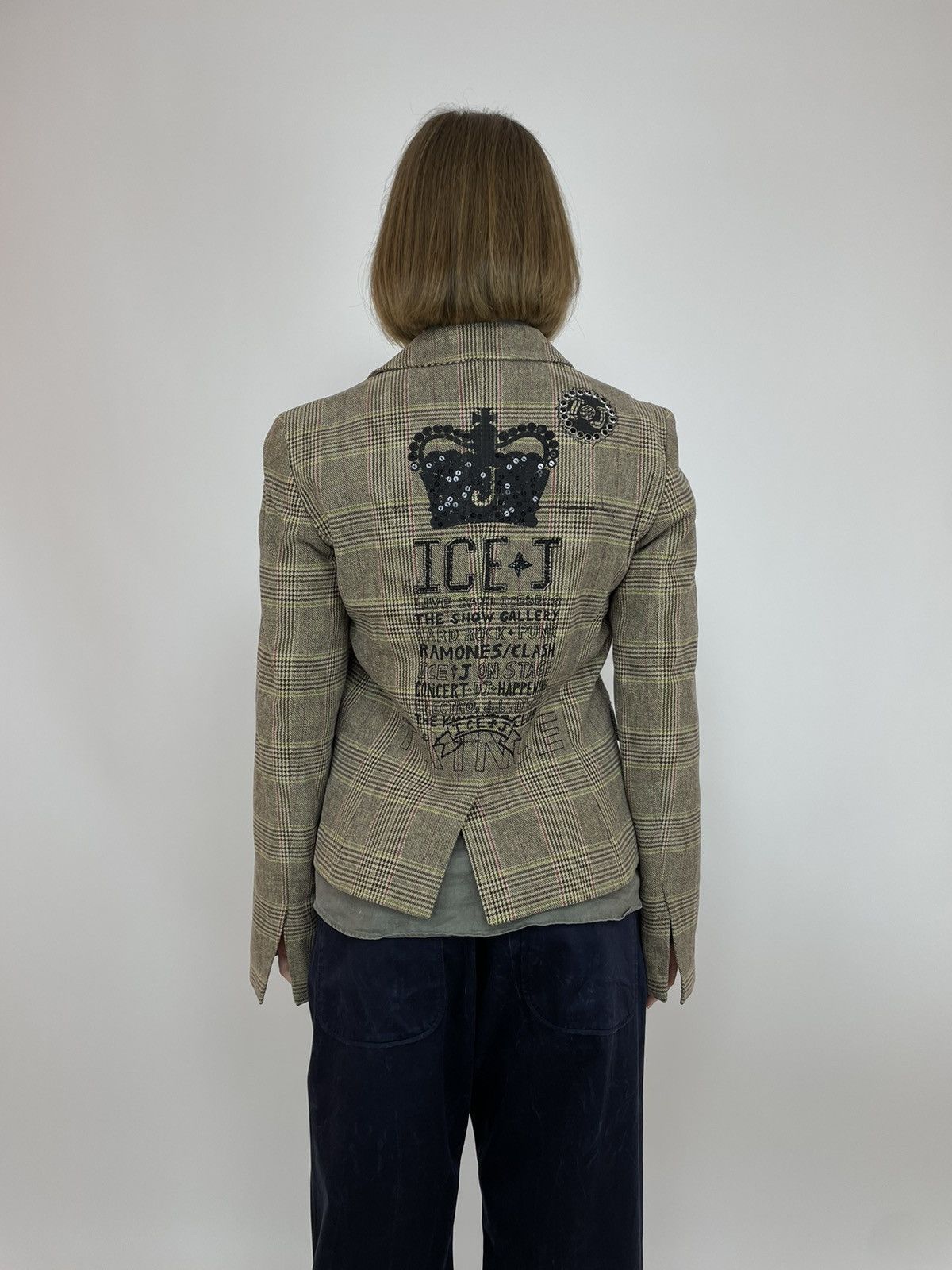 Iceberg ICEBERG Womens Blazer Jacket ICE+J size M Size M / US 6-8 / IT 42-44 - 2 Thumbnail
