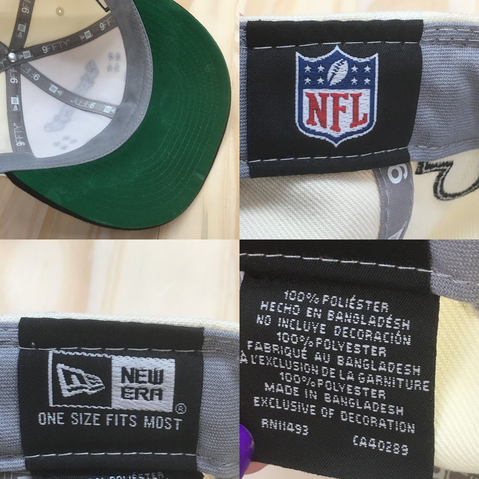 New Era Kansas City Chief Superbowl 57 Baseball Hat Mens White One Size Embroidered Logo Size ONE SIZE - 9 Thumbnail