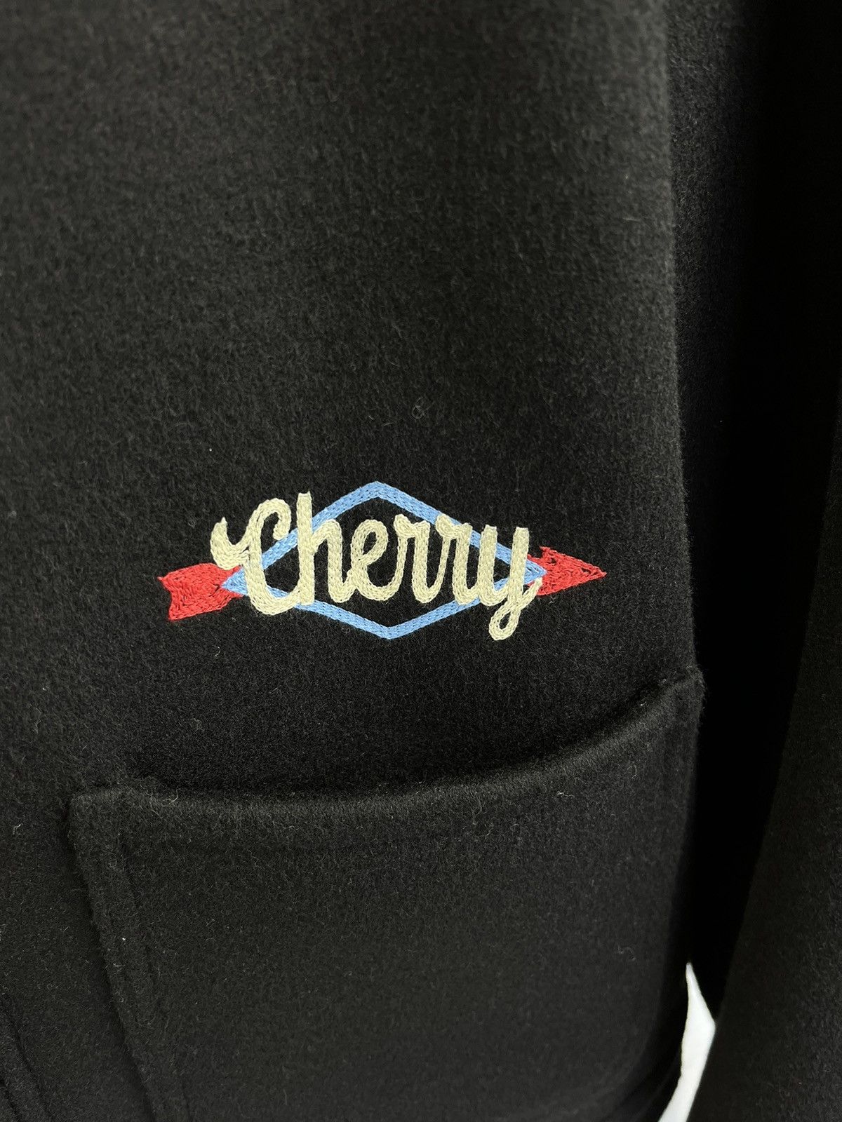 Cherry LA Black embroidered wool jacket Size US XL / EU 56 / 4 - 3 Thumbnail