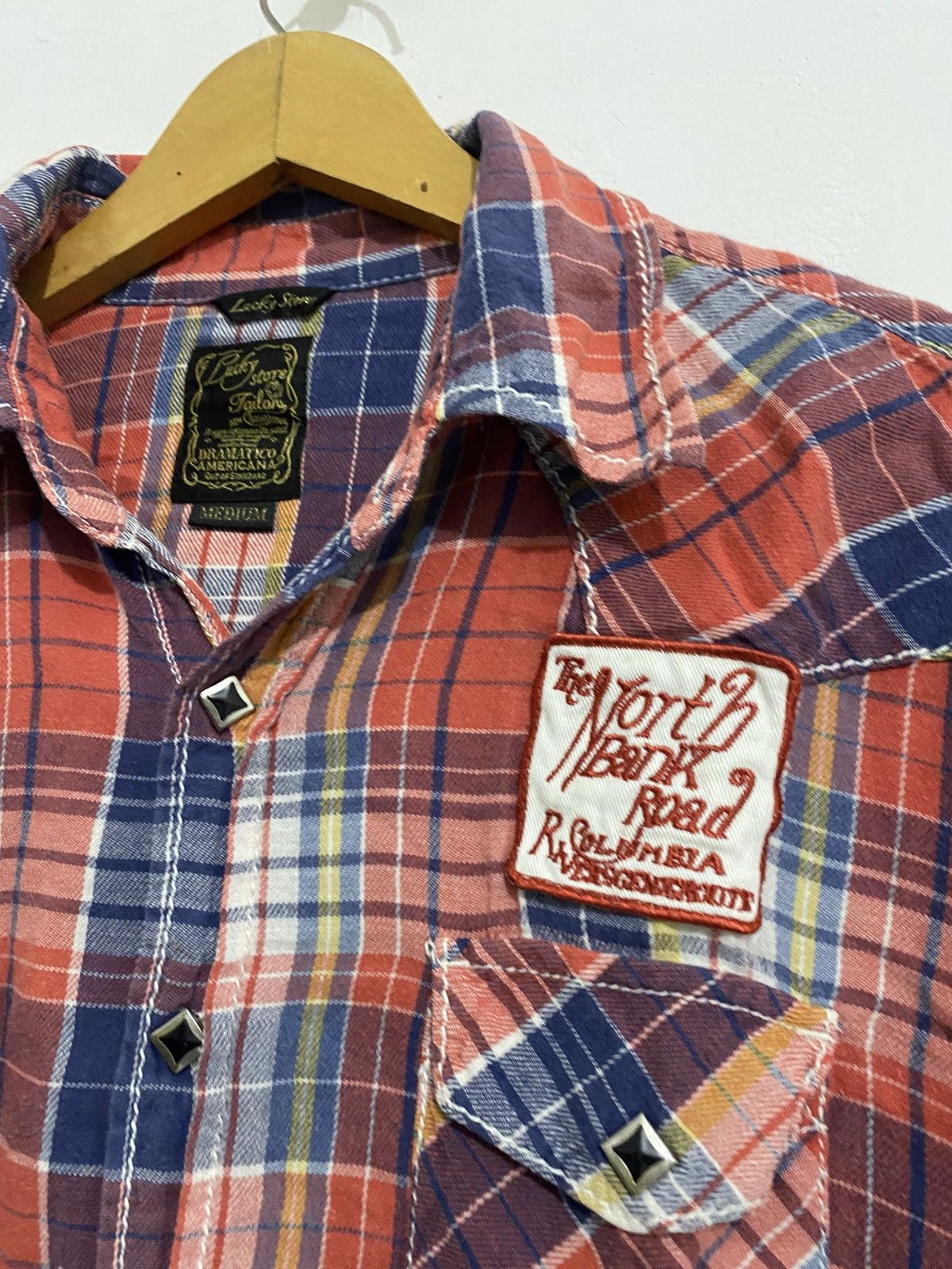 If Six Was Nine × Japanese Brand × Le Grande Bleu (L.G.B.) Japanese flannel patch styled kmrii goa Size US M / EU 48-50 / 2 - 5 Thumbnail