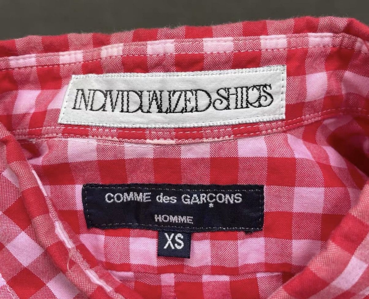 CDG by Comme des Garcons Comme des Garçons Custom Red Plaid Shirt J16 Size US XS / EU 42 / 0 - 5 Thumbnail