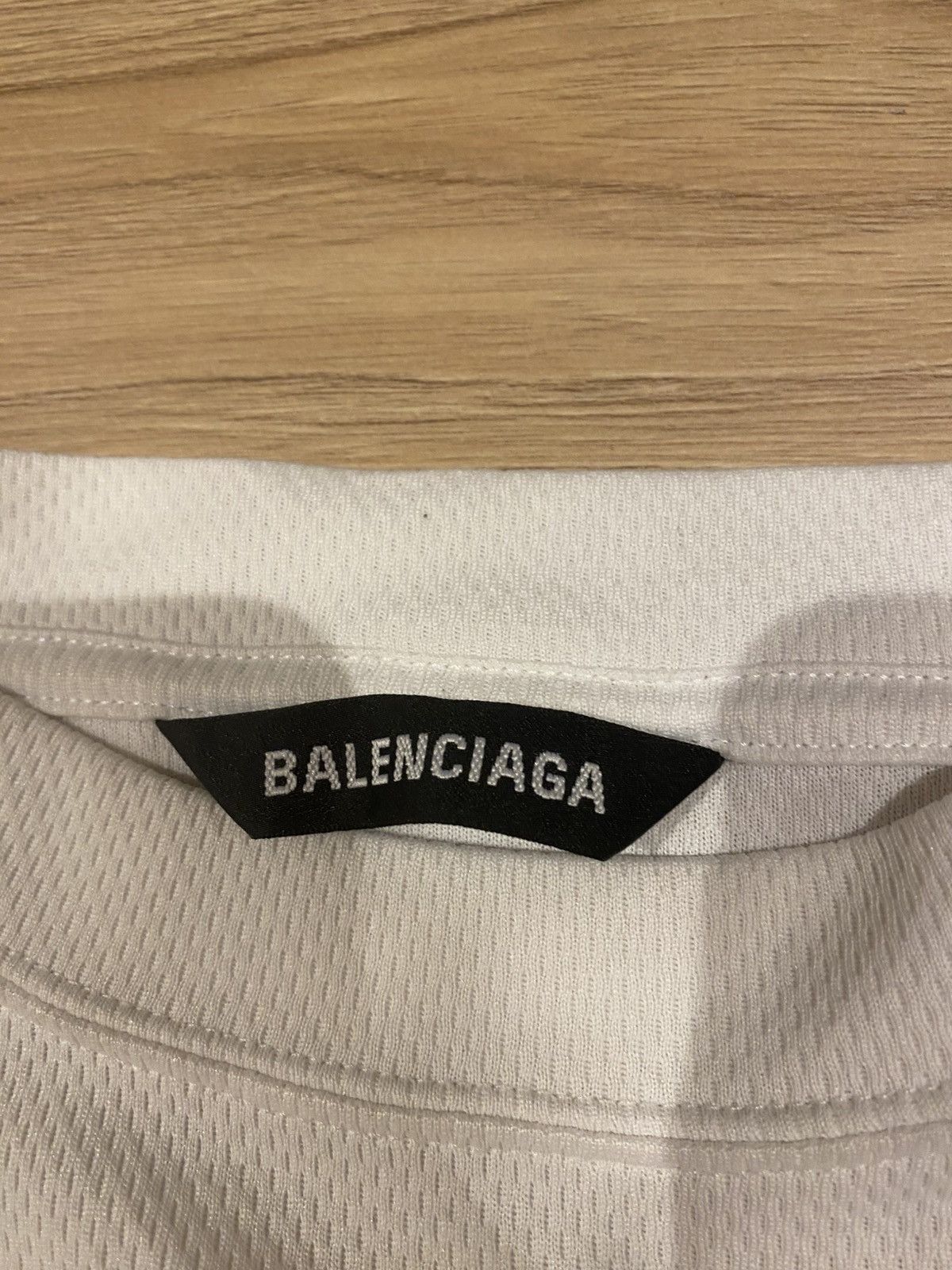 Balenciaga Sleeveless mesh top