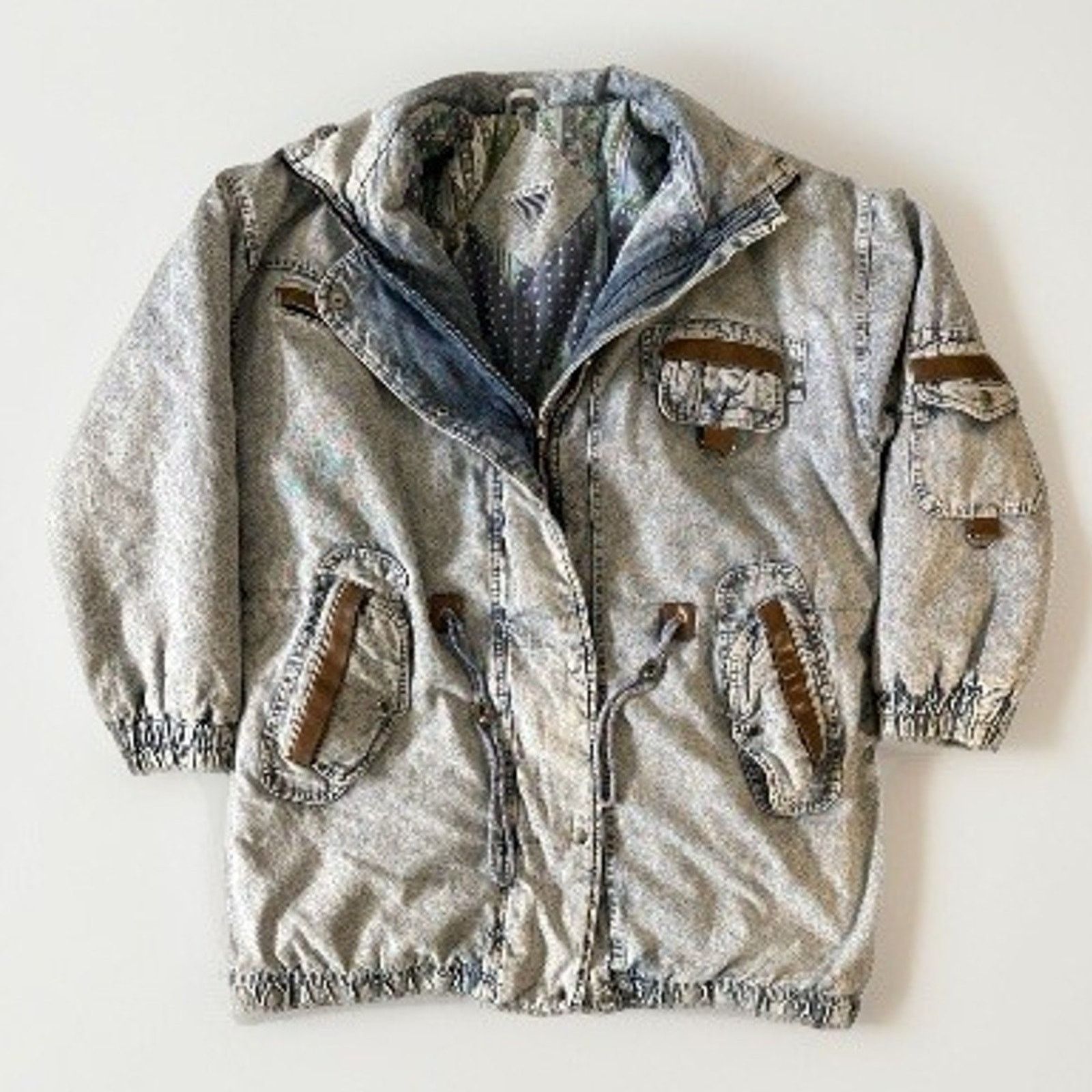 Carhartt 90s Native Western Chore Barn Jacket Mens Medium Fleece Line Size US M / EU 48-50 / 2 - 1 Thumbnail