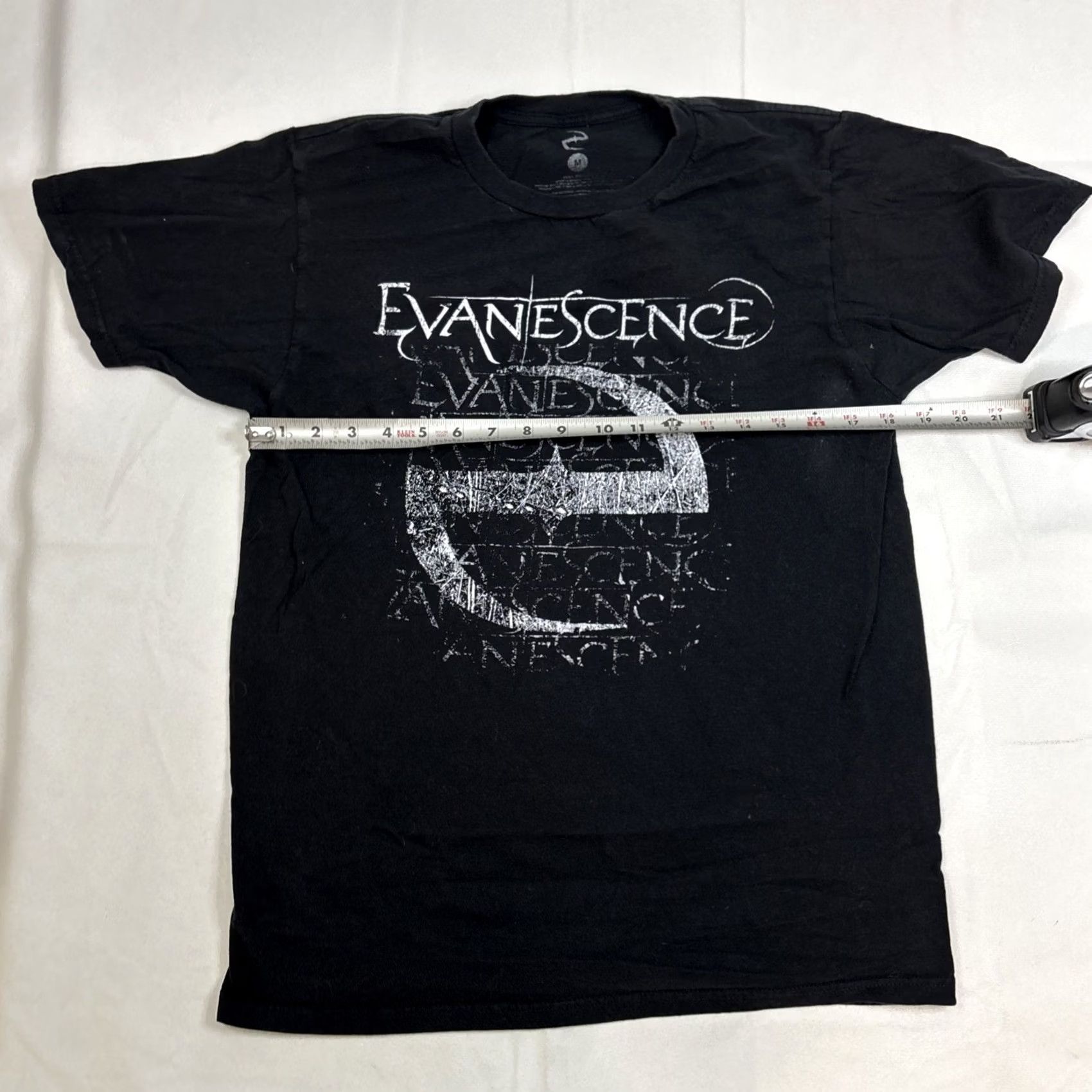 Logo 7 Evanescence T Shirt Men’s Medium Black Band Shirt E Logo Graphic Short Sleeve Mens Size US M / EU 48-50 / 2 - 4 Thumbnail