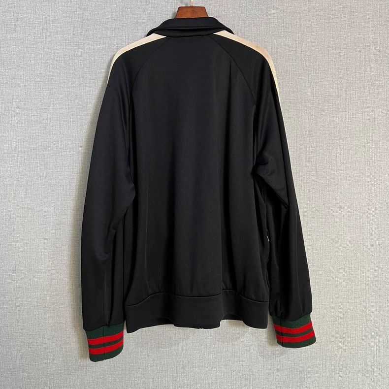 Gucci Gucci Black side sleeve logo school uniform jacket 2502-Nex Size US L / EU 52-54 / 3 - 2 Thumbnail