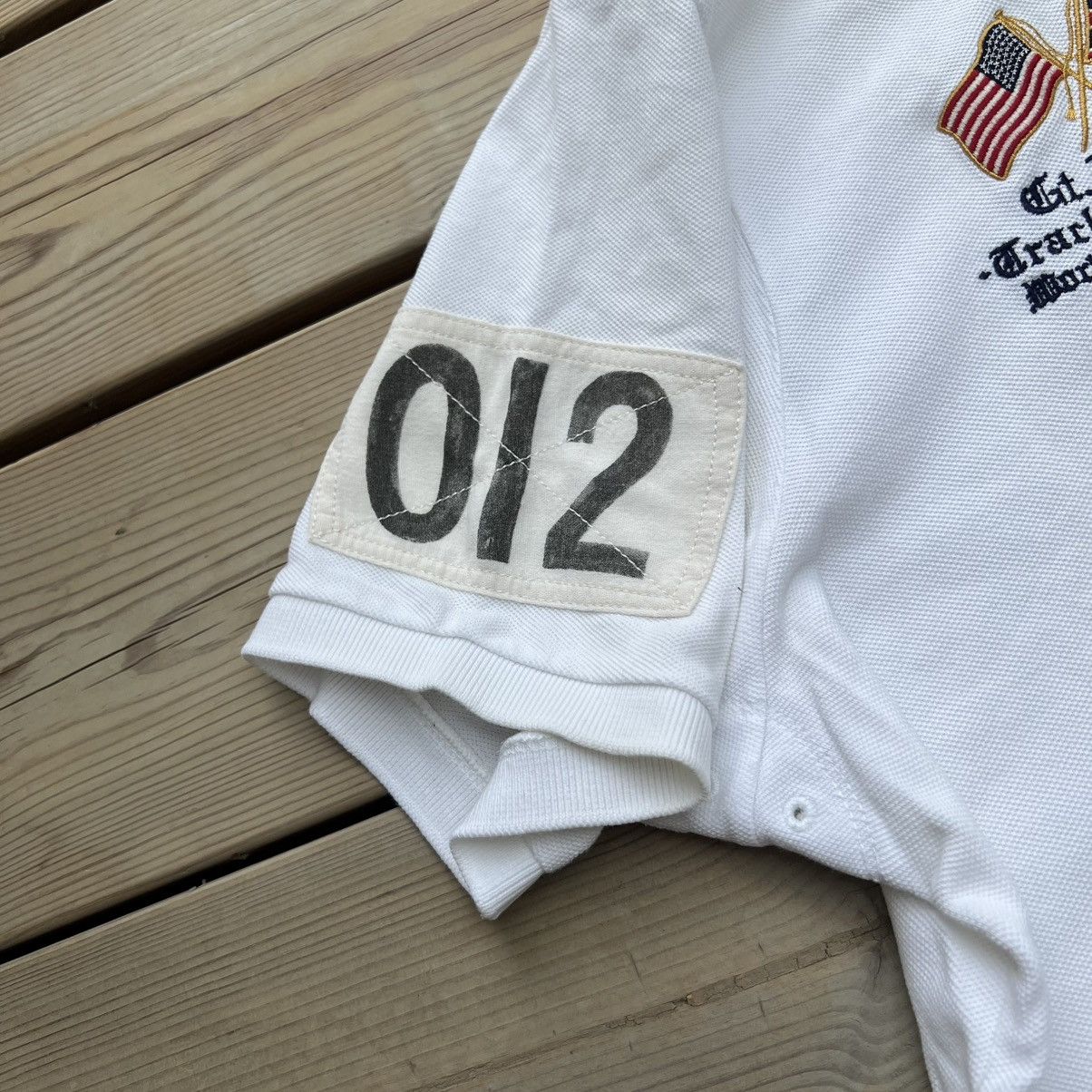 Polo Ralph Lauren Polo Ralph Lauren Rare T&F Vintage 00s Chief Keef GBR Polo Size US XL / EU 56 / 4 - 8 Thumbnail