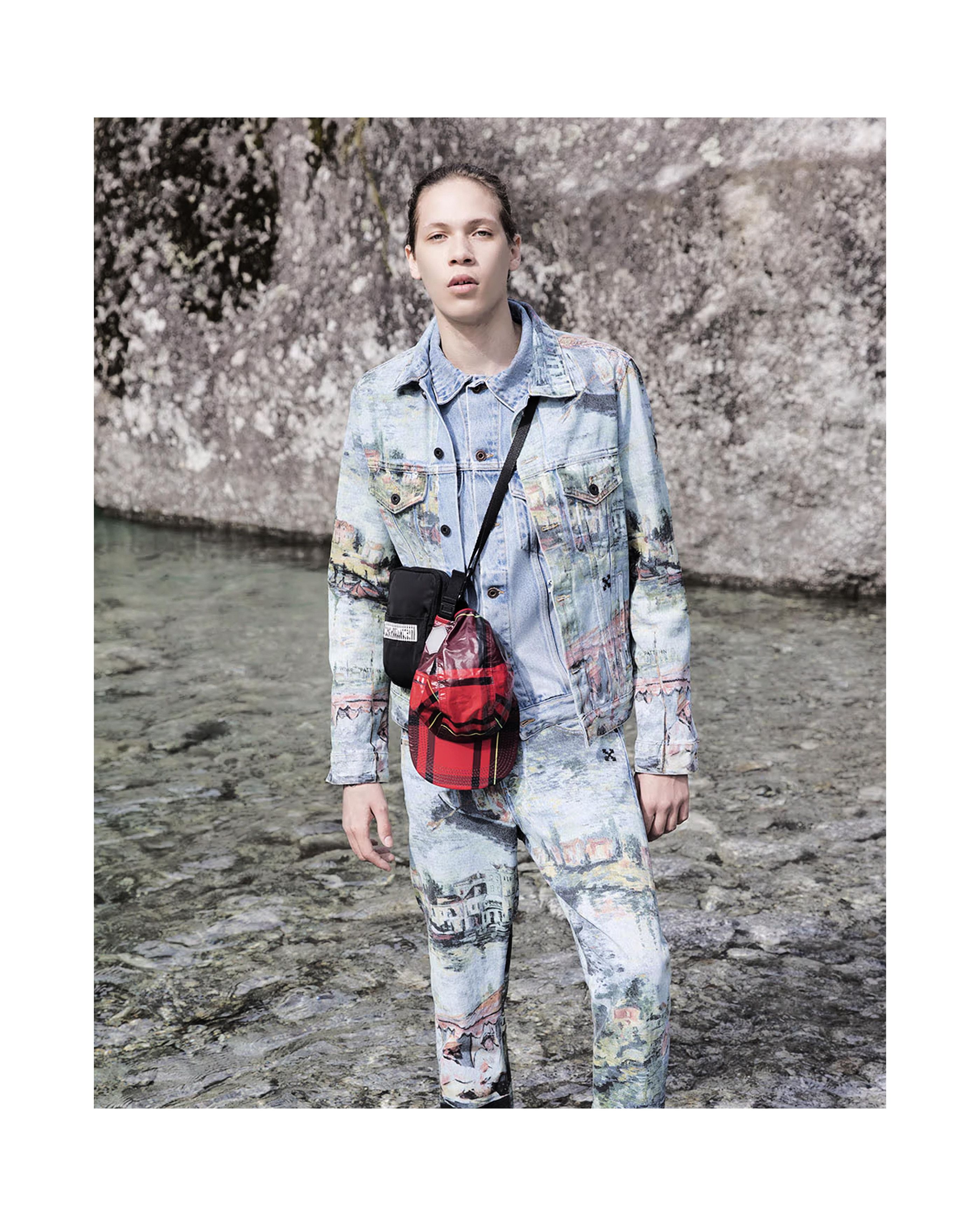 Off-White Off-White™ by Virgil Abloh Slim-Fit Denim Jacket (2019) Size US L / EU 52-54 / 3 - 15 Thumbnail