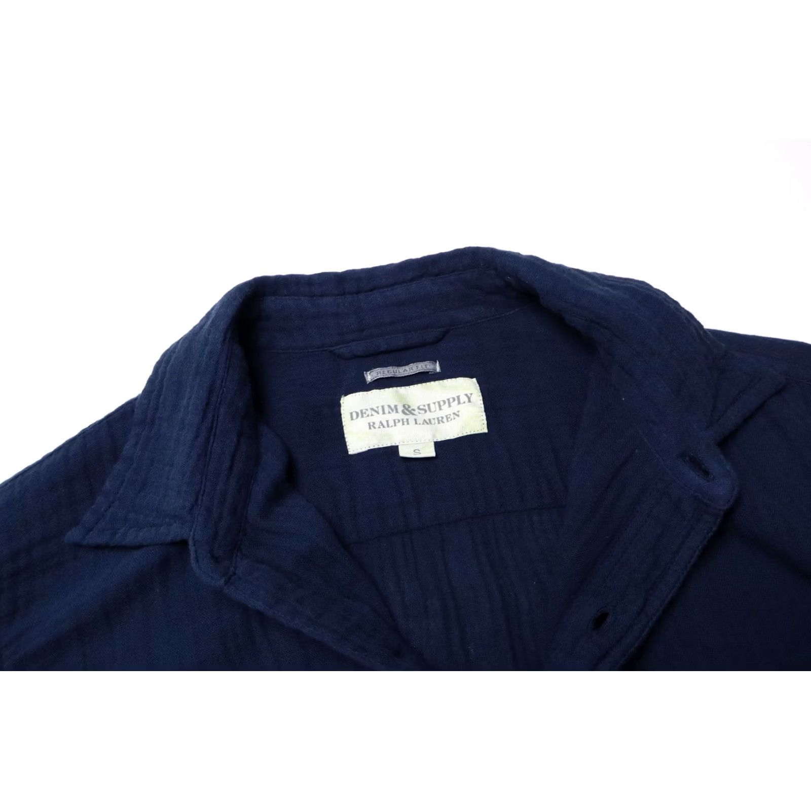 Ralph Lauren RALPH LAUREN Denim & Supply Shirt Men's SMALL Blue Pocket Button Up Spread Size US S / EU 44-46 / 1 - 4 Thumbnail