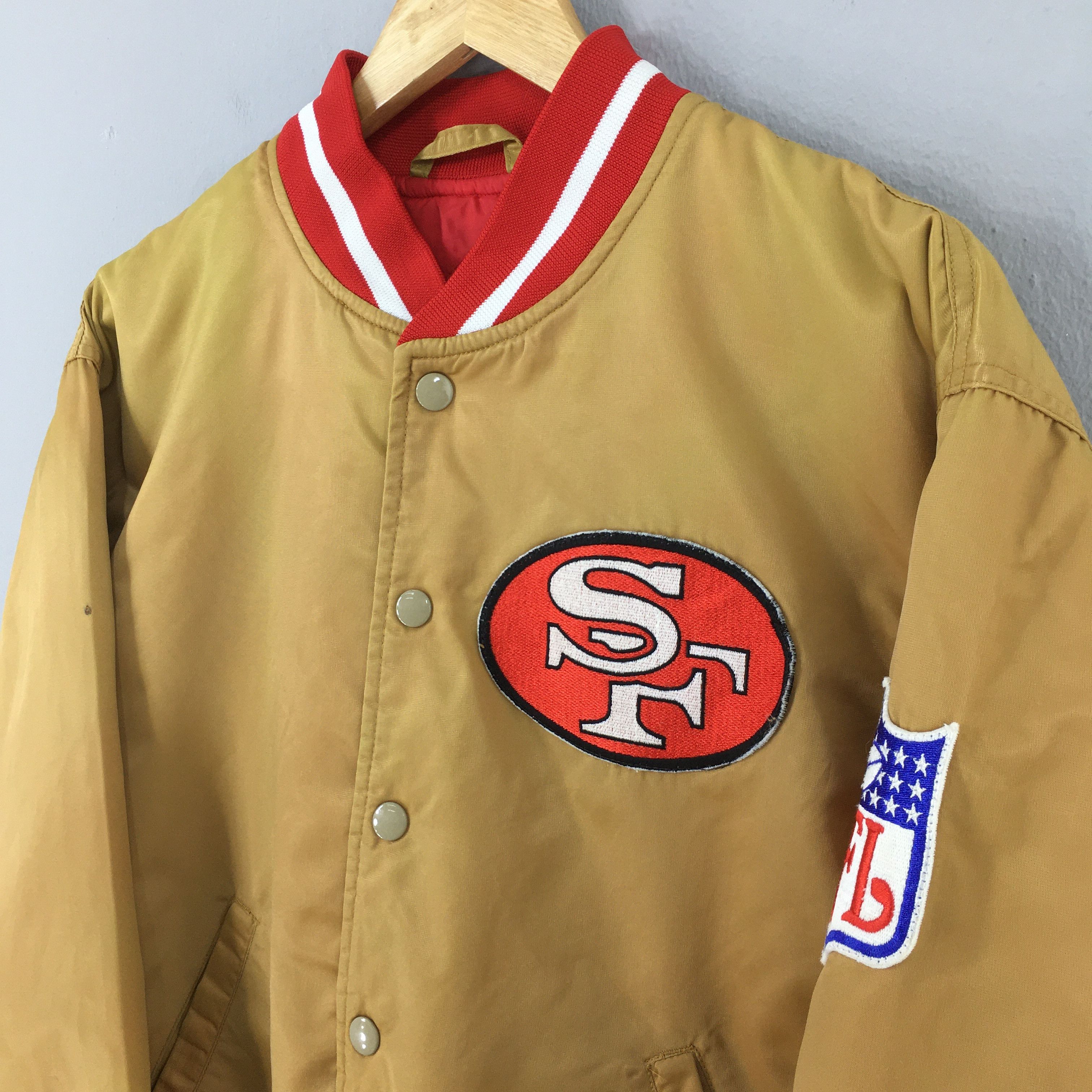 NFL Vintage San Francisco 49ers NFL Satin Jacket Medium Size US M / EU 48-50 / 2 - 5 Thumbnail