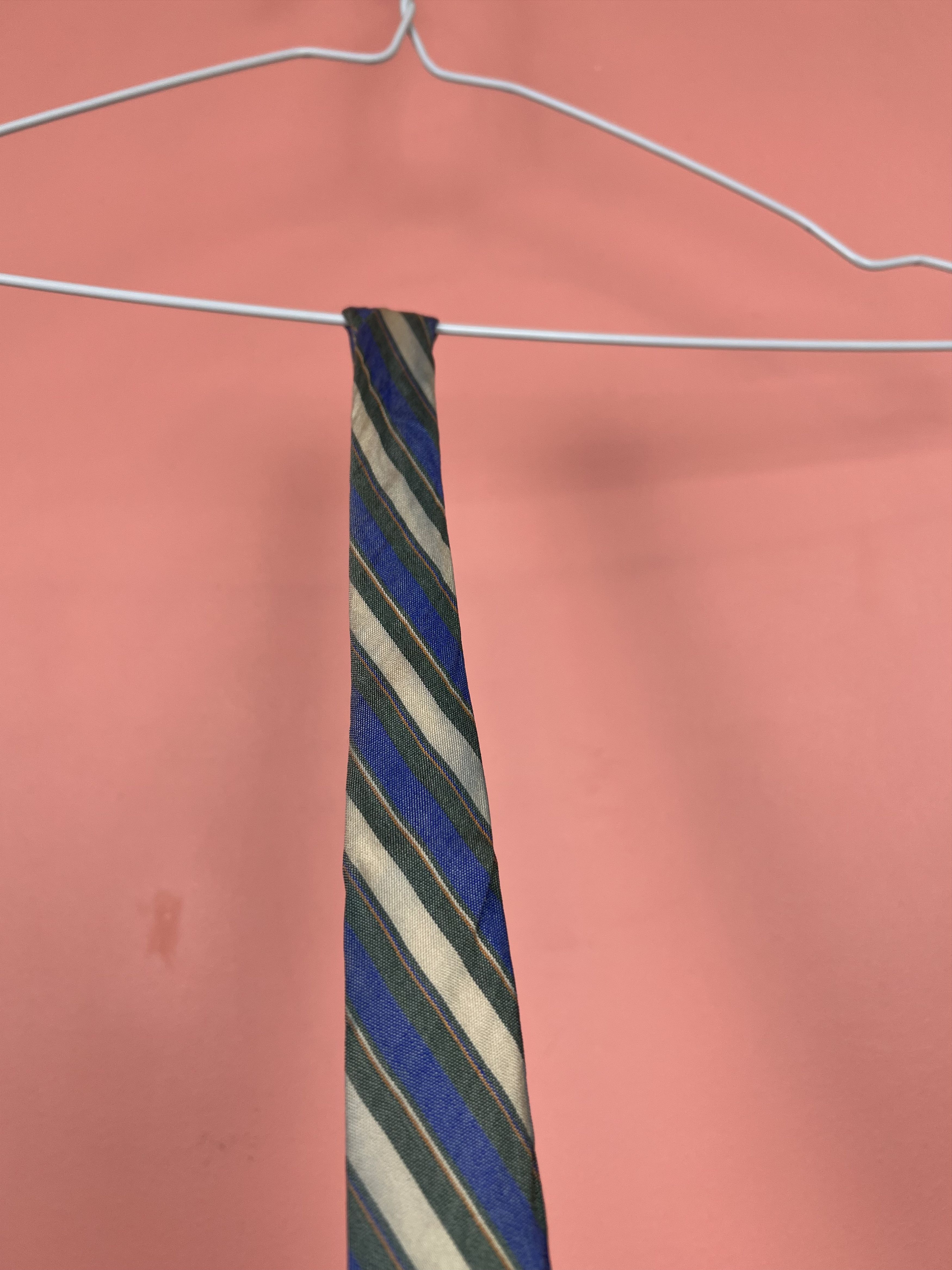 Ermenegildo Zegna Zegna Ermenegildo striped silk tie vintage luxury Size ONE SIZE - 4 Thumbnail