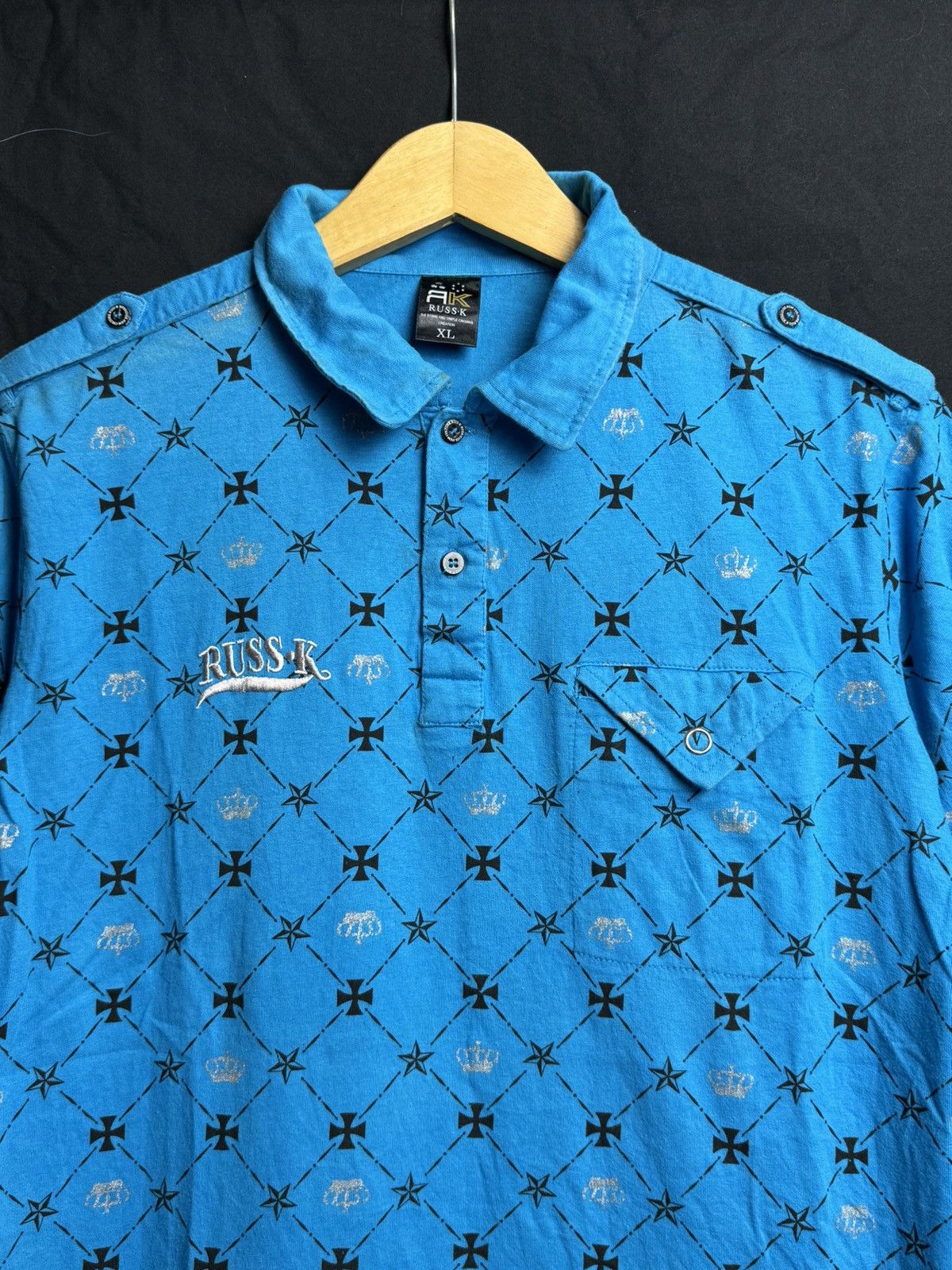 Hysteric Glamour × If Six Was Nine × Japanese Brand Japanese Russk Hybridize New Culture Polo Shirt Size US M / EU 48-50 / 2 - 3 Thumbnail