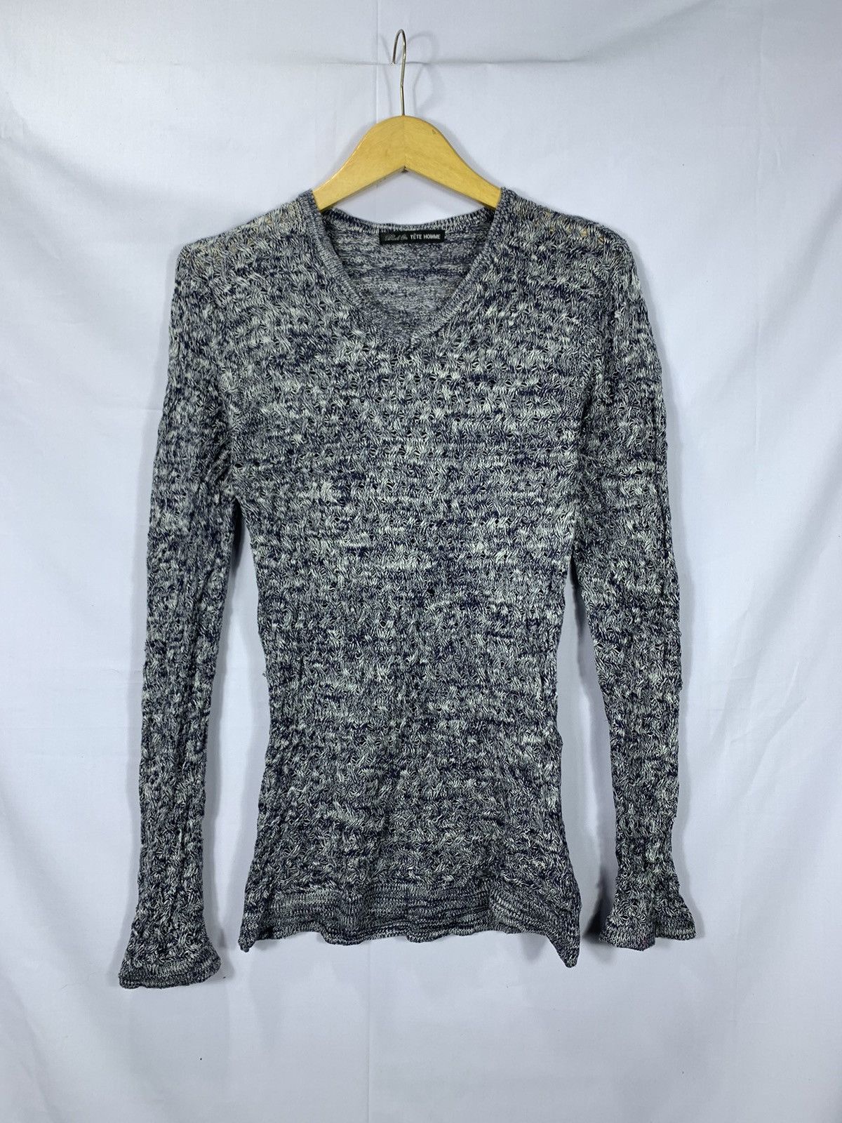Vintage Tete Homme Knitwear Size US M / EU 48-50 / 2 - 1 Thumbnail