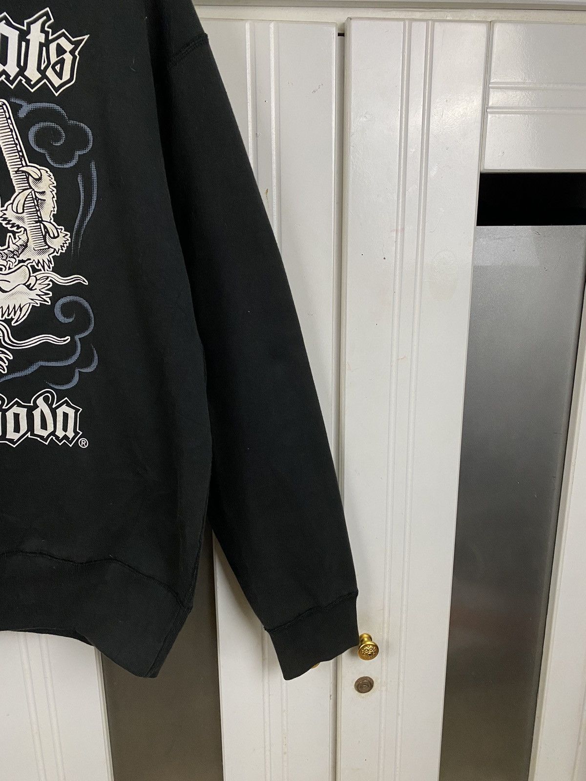 Band Tees × Vintage Vintage Black Cat Cream Soda Hoodies Zipper Size US M / EU 48-50 / 2 - 4 Thumbnail