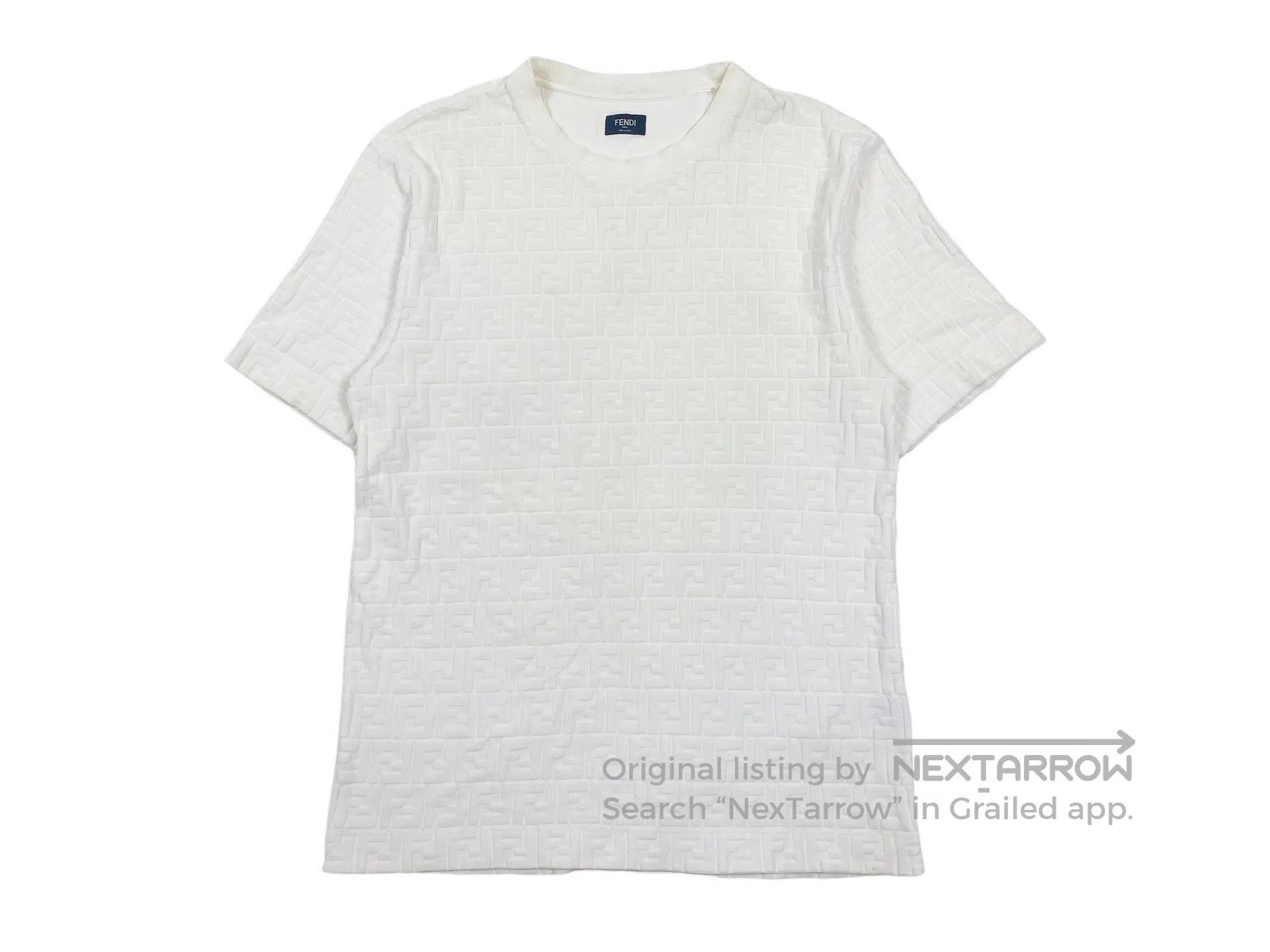 Fendi FENDI All-Over Printed Terry Cloth Short Sleeve Size US L / EU 52-54 / 3 - 1 Thumbnail