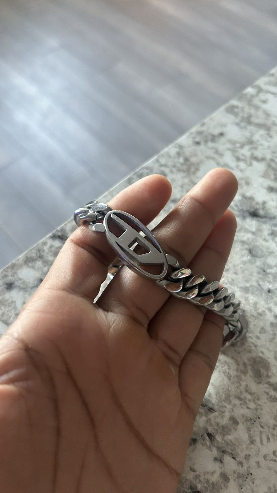 Diesel Silver bracelet Size ONE SIZE - 1 Thumbnail