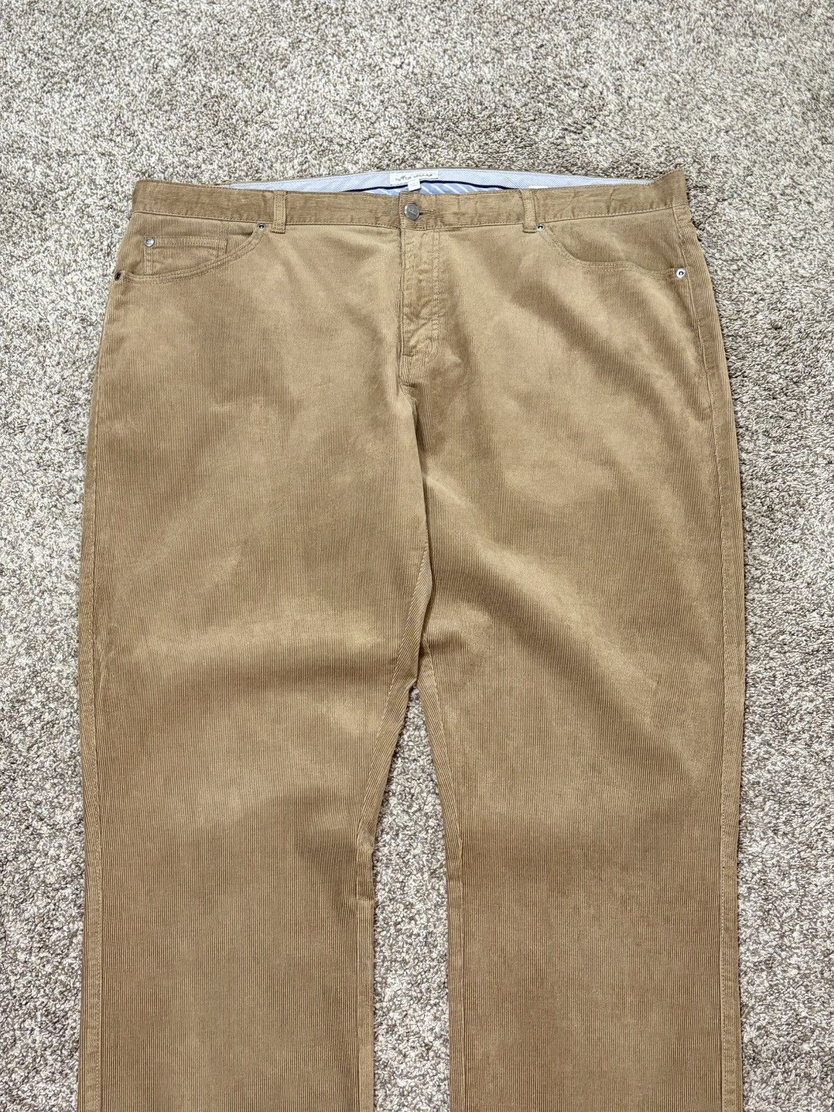 Peter Millar Peter Millar Beige Pants Men 42 Ivory Superior Soft Corduroy Size US 42 / EU 58 - 7 Thumbnail