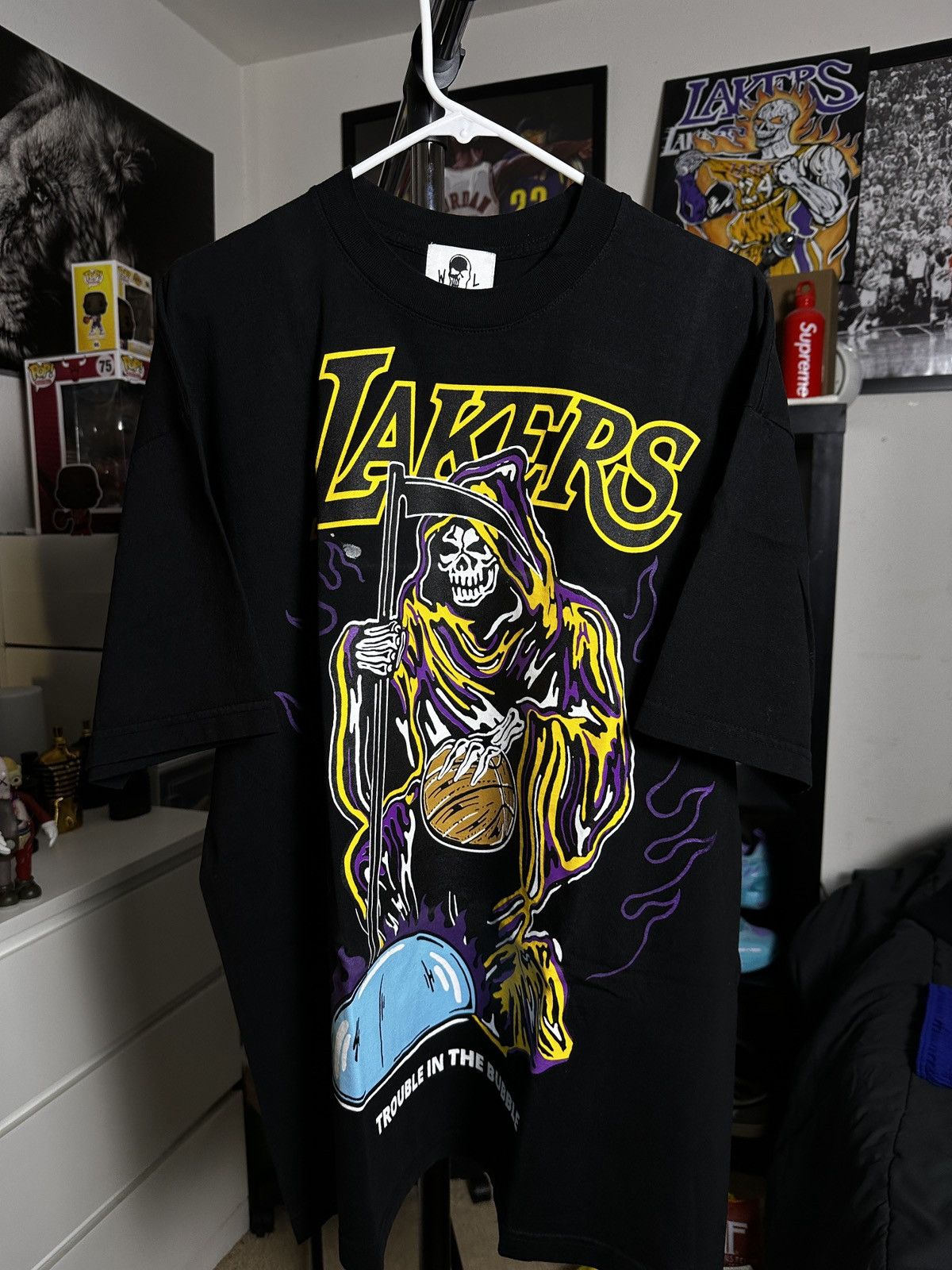 Warren Lotas Warren Lotas Lakers Tee🔥 Size US XL / EU 56 / 4 - 1 Thumbnail