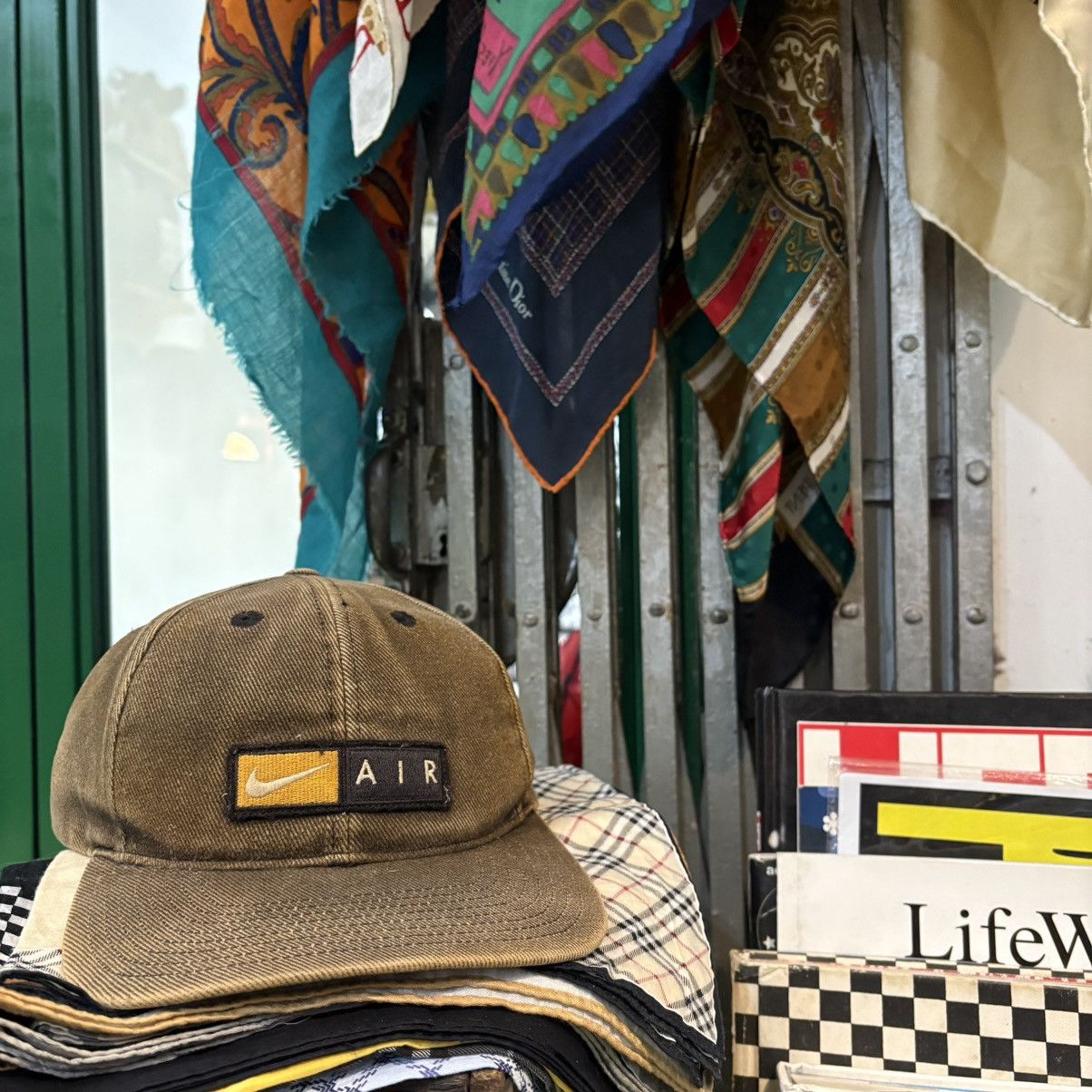 Nike Vintage 90’s Beautiful Faded Nike Cap Size ONE SIZE - 1 Thumbnail