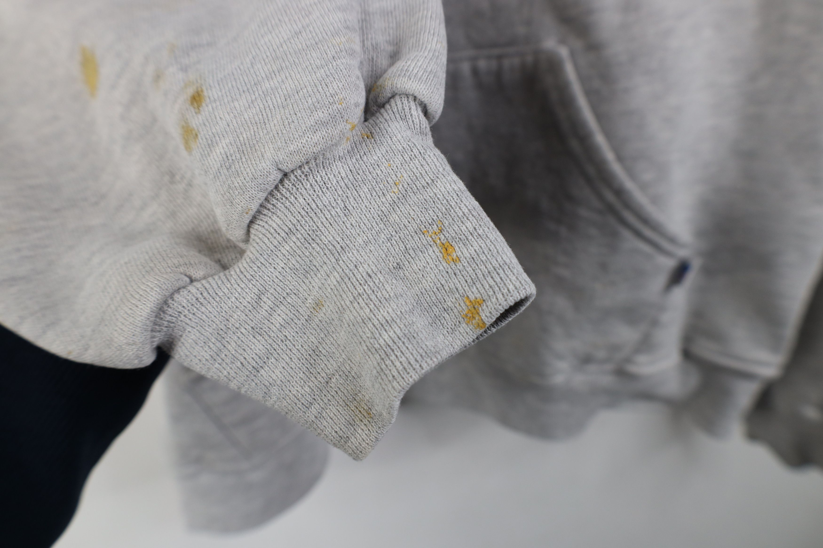 Russell Athletic Vintage 90s Russell Athletic Blank Hoodie Sweatshirt Gray Size US M / EU 48-50 / 2 - 9 Thumbnail