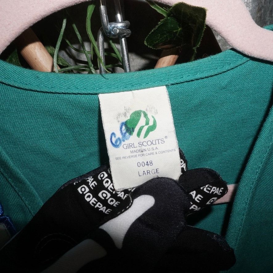 Vintage Large - Vintage Y2K Girl Scouts USA 1990s youth patch vest Size L / US 10 / IT 46 - 3 Thumbnail