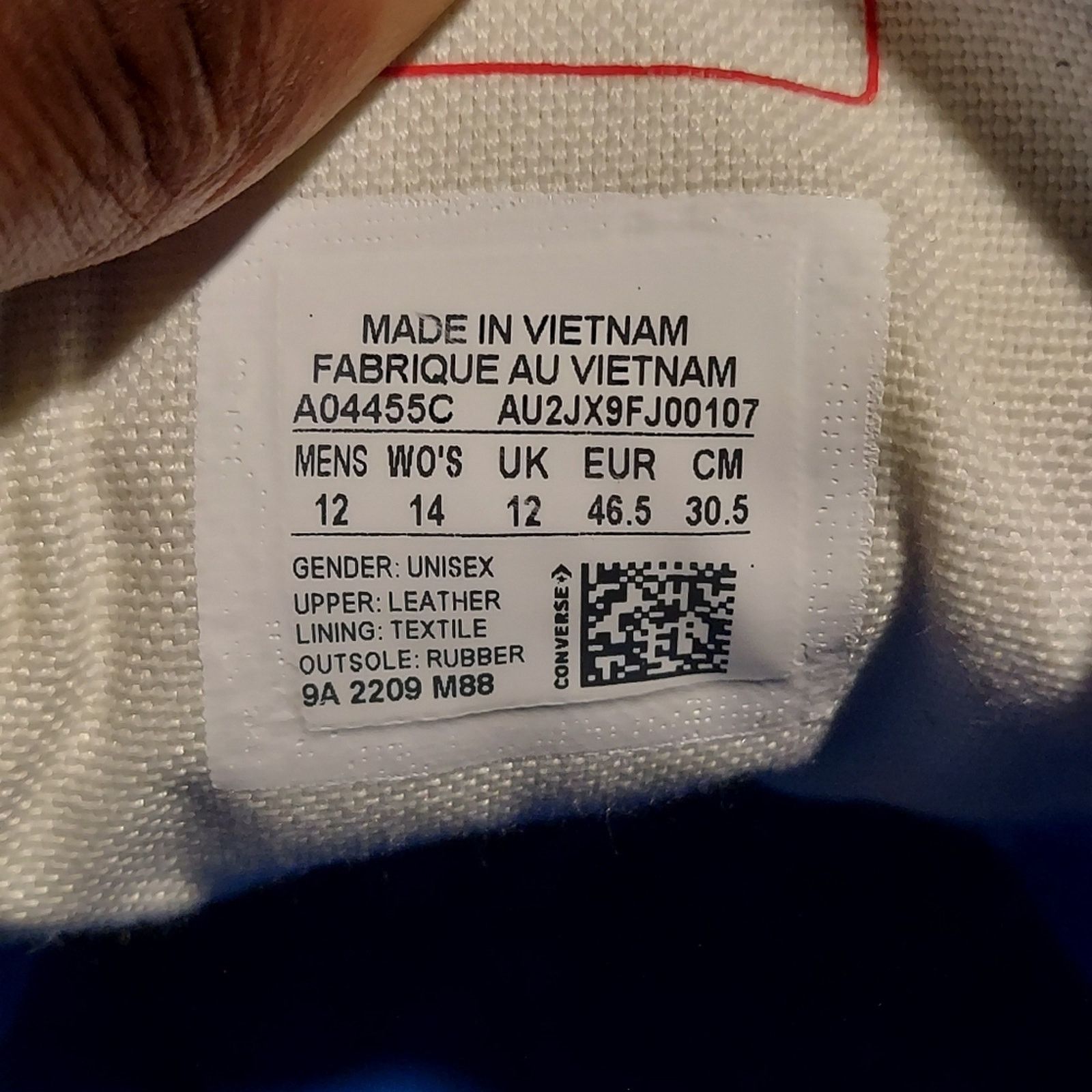 Converse Converse Chuck Taylor x Ader Error 70 Hi Sneakers Men's 12 Size US 12 / EU 45 - 15 Thumbnail