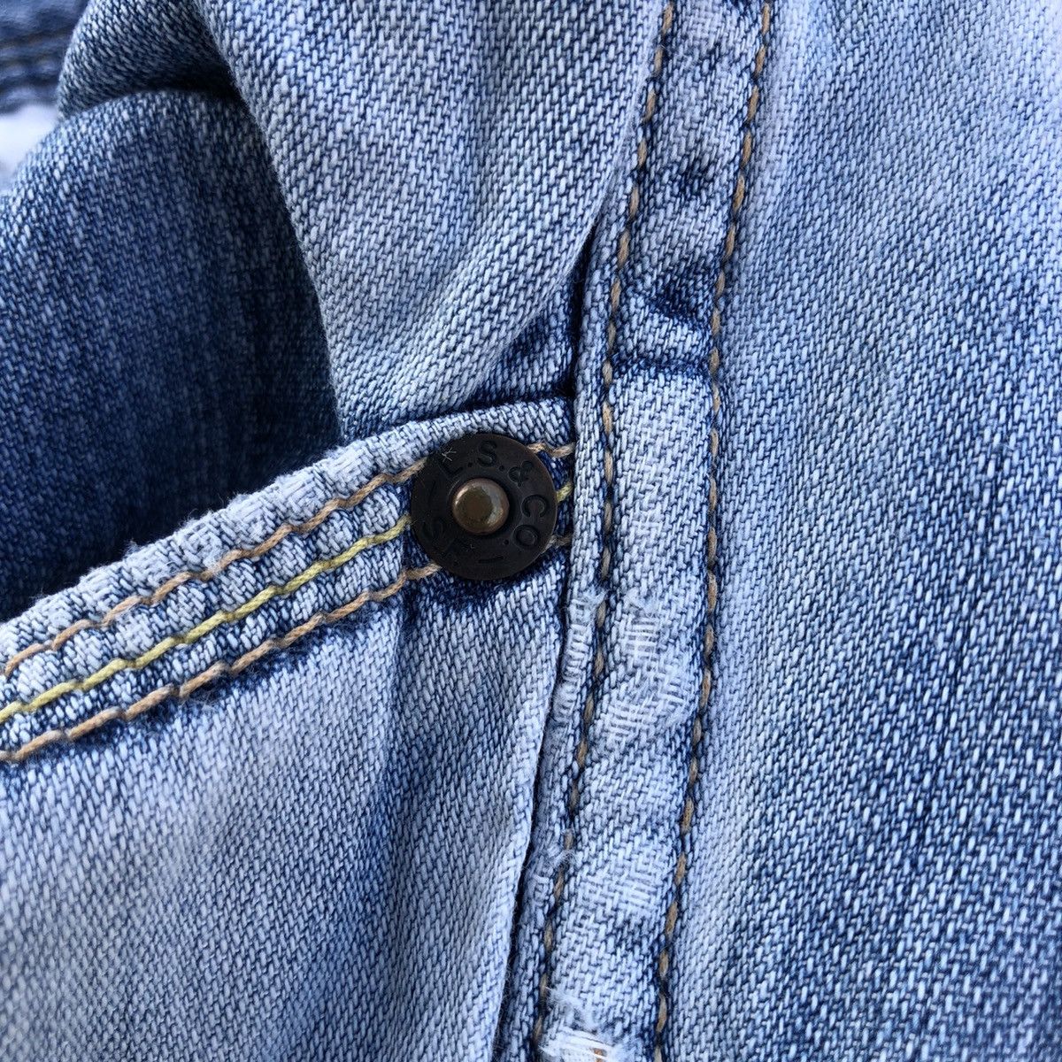 Jean Faded Cargo Denim Levis 502 Multipocket Tactical Pant Size US 30 / EU 46 - 11 Thumbnail