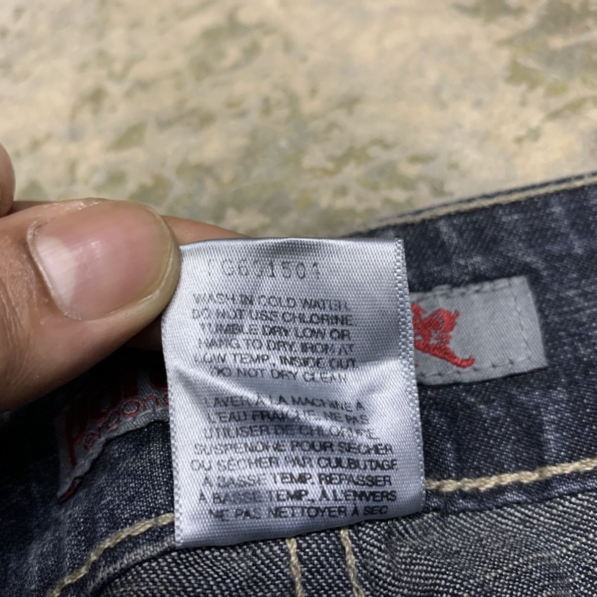If Six Was Nine × Japanese Brand × Vintage Flare Bell Bottom Parasuco Denim Clawmark Distressed Jean Size US 33 - 15 Thumbnail