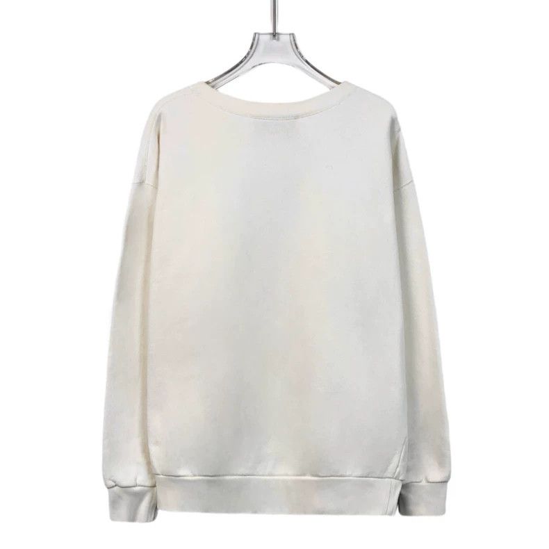 Gucci Gucci White logo letter printed cotton round-neck long-slee Size US S / EU 44-46 / 1 - 2 Thumbnail