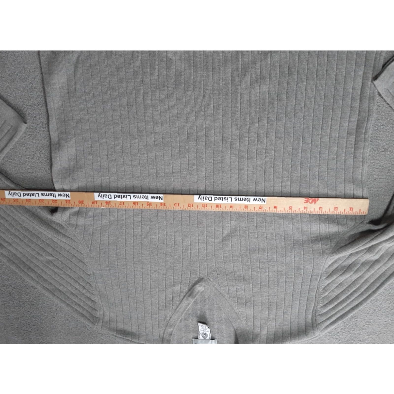 Alfani Alfani Mens Sweater XL Gray Wool Long Sleeve Crew Neck Pullover Knit Classic Style Mens Size US XL / EU 56 / 4 - 4 Thumbnail