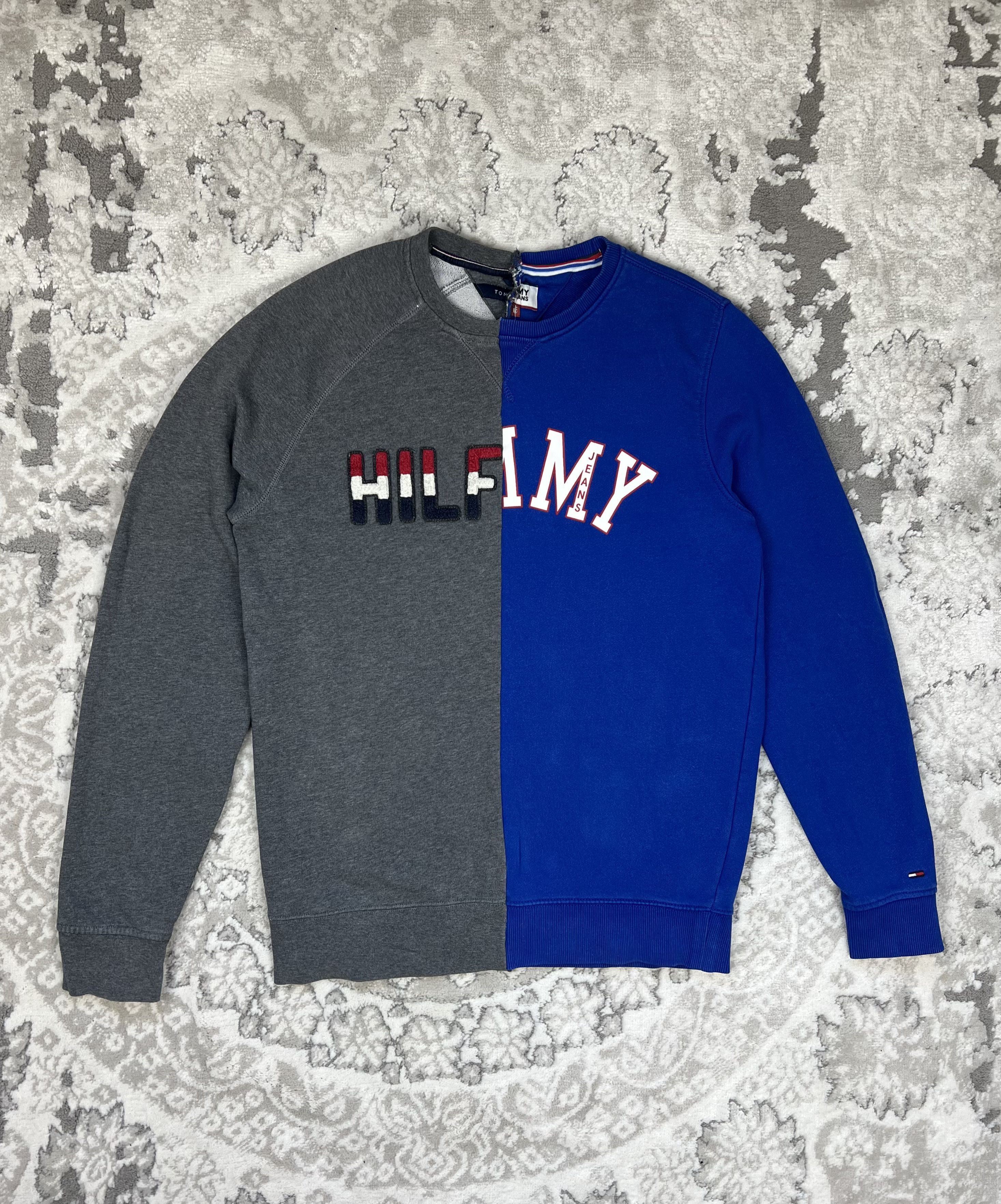 Tommy Hilfiger × Tommy Jeans Tommy Hilfiger+Tommy Jeans Custom Reworked Sweatshirt M Size US M / EU 48-50 / 2 - 1 Thumbnail
