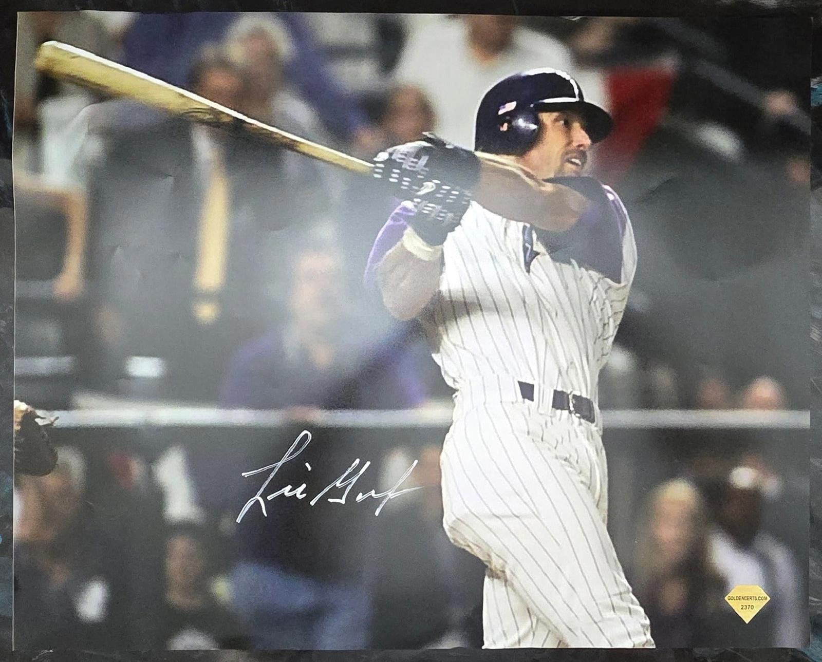 Other LUIS GONZALEZ Signed 16X20 PHOTO ARIZONA DIAMONDBACKS COA Size ONE SIZE - 1 Thumbnail