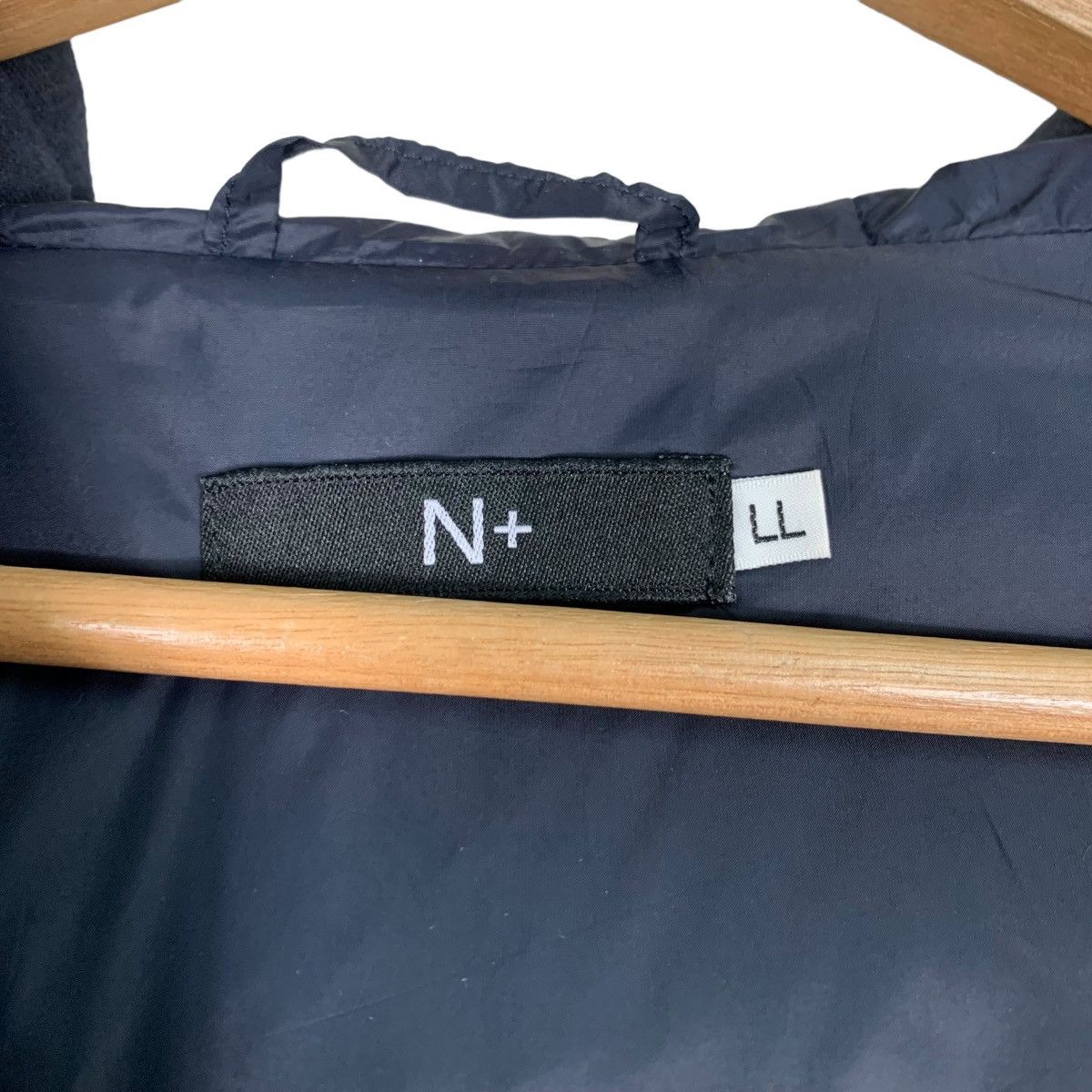 Japanese Brand N+ Quilted Hoodie Jacket #0423-C19 Size US L / EU 52-54 / 3 - 16 Thumbnail