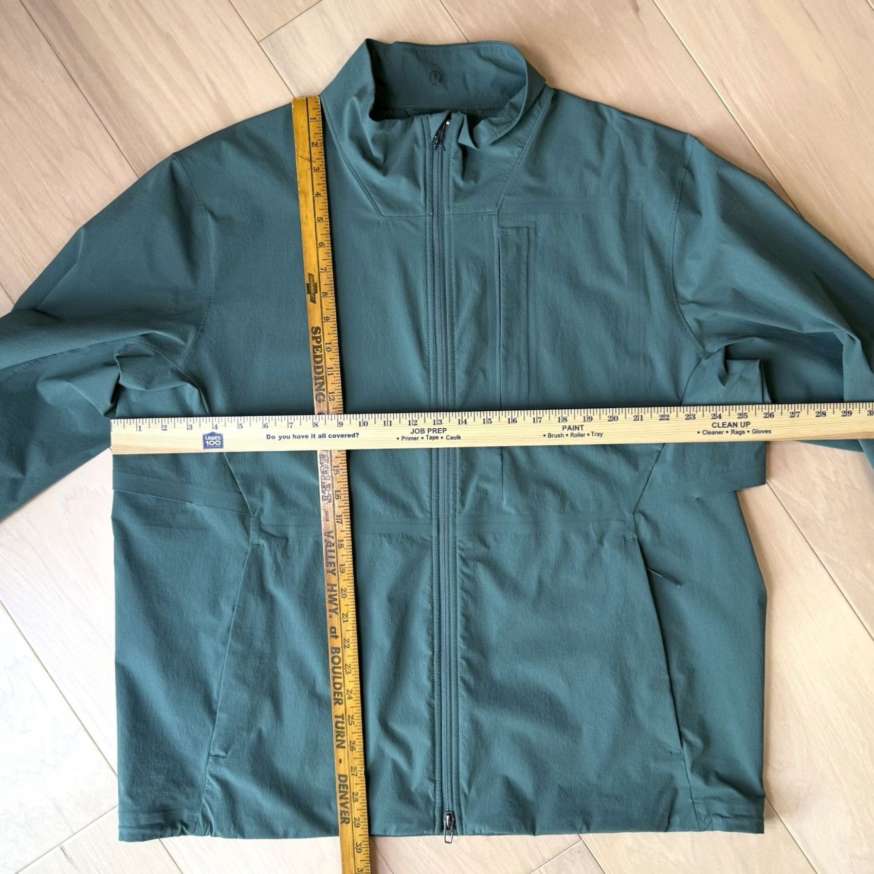 Lululemon Lululemon Sojourn Jacket 2XL Green Full Zip Lightweight Sportswear Men Jacket Size US XXL / EU 58 / 5 - 2 Thumbnail