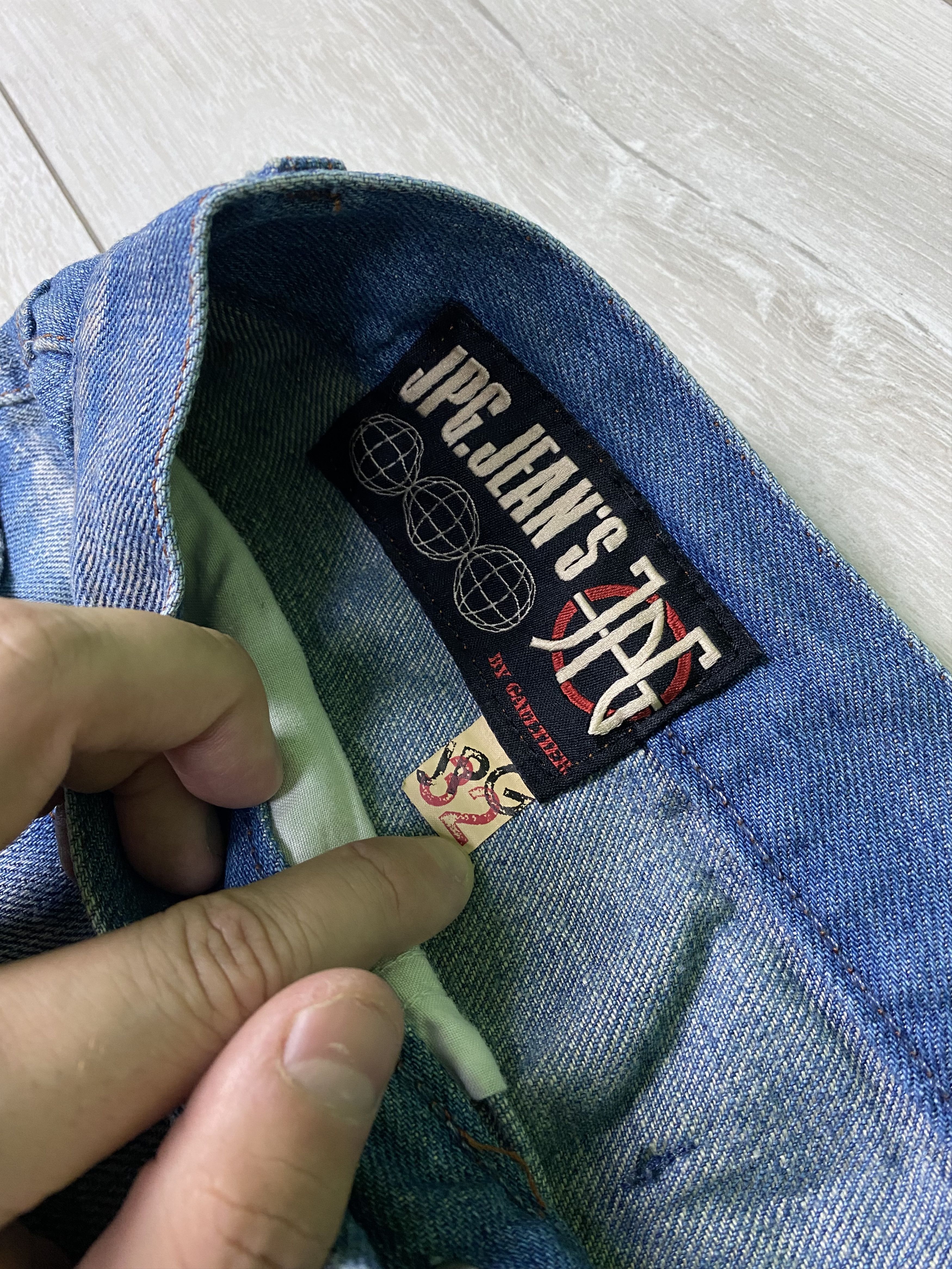 Jean Paul Gaultier Vintage Jean Paul Gaultier 90s straight blue jeans sz 32 Size US 32 / EU 48 - 4 Thumbnail