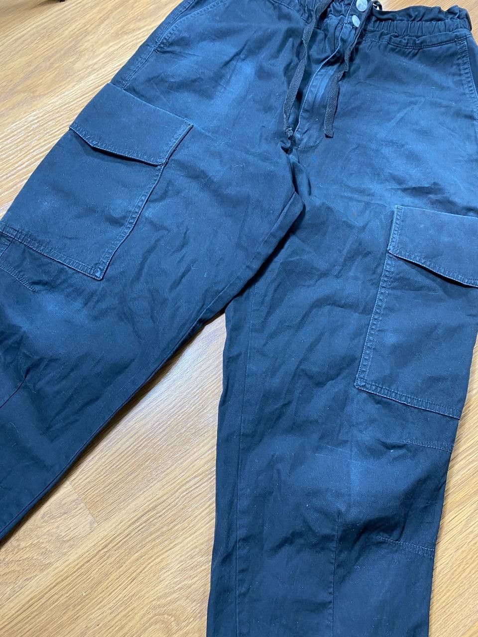Japanese Brand Dirty Painted Distressed Thrashed Faded Baggy Jeans Y2K Size US 32 / EU 48 - 13 Thumbnail